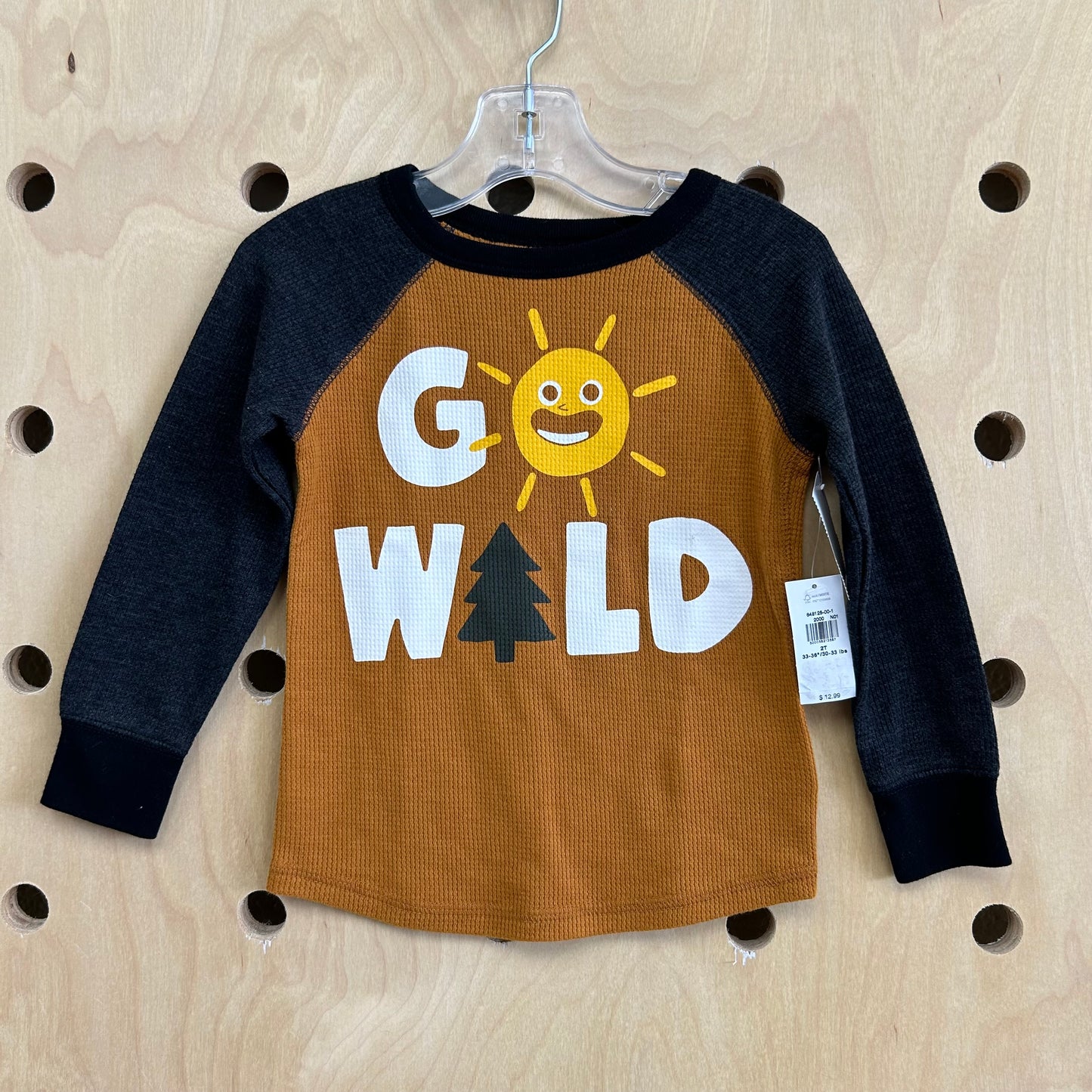Go Wild Thermal Tee NEW!