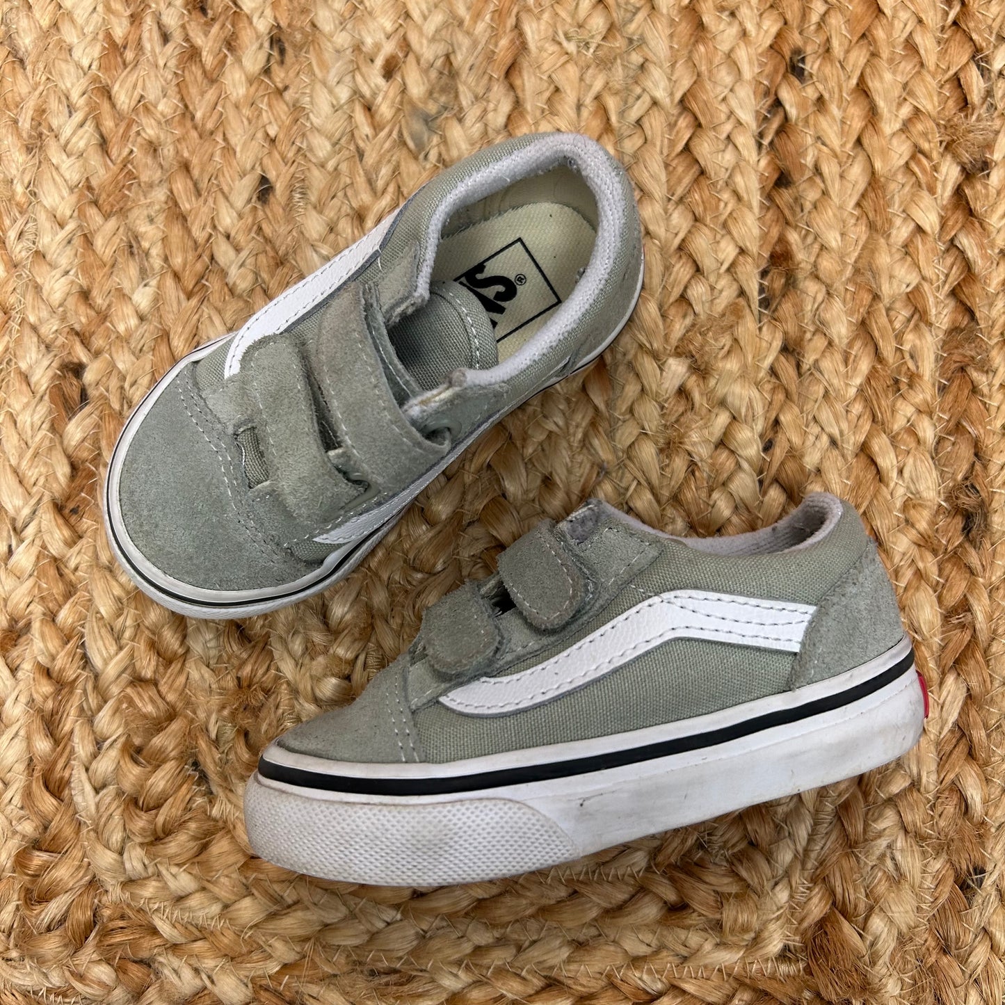 Sage Old Skool Velcro Sneakers