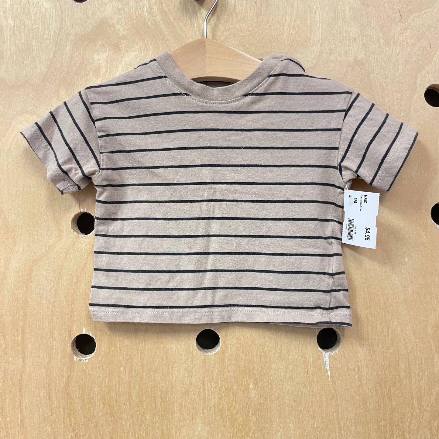 Clay Striped Tee