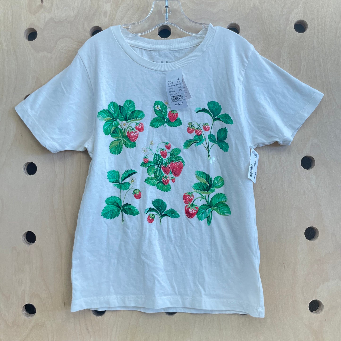 Cream Strawberry Tee NEW!