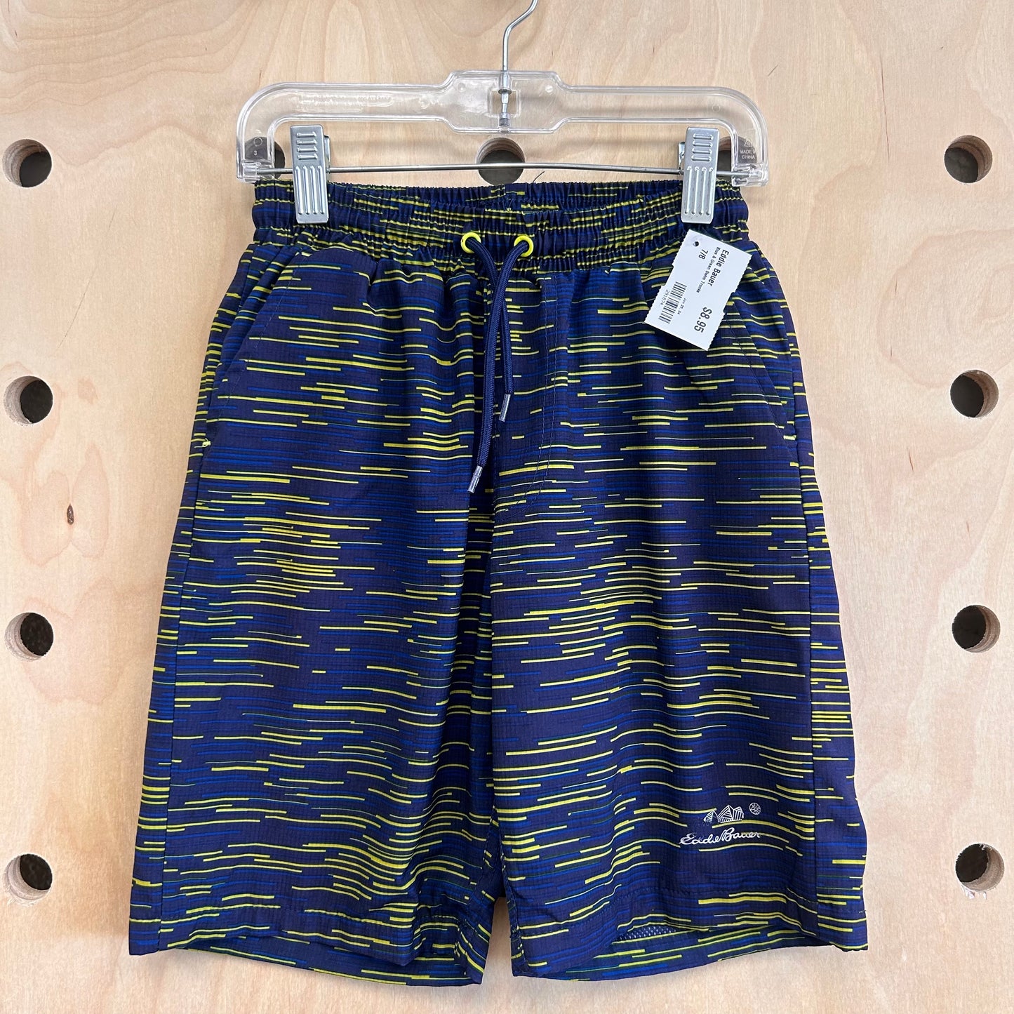 Blue & Green Swim Trunks