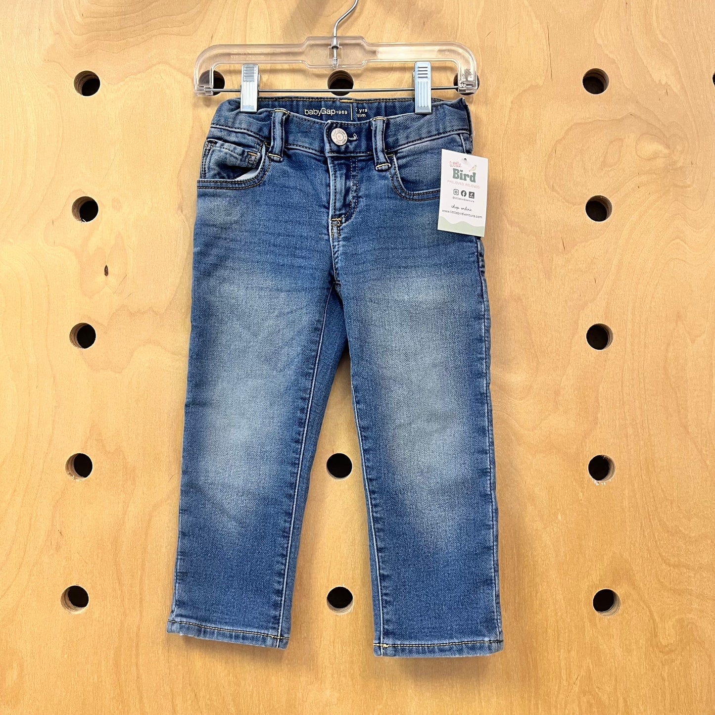 Slim Denim Pants