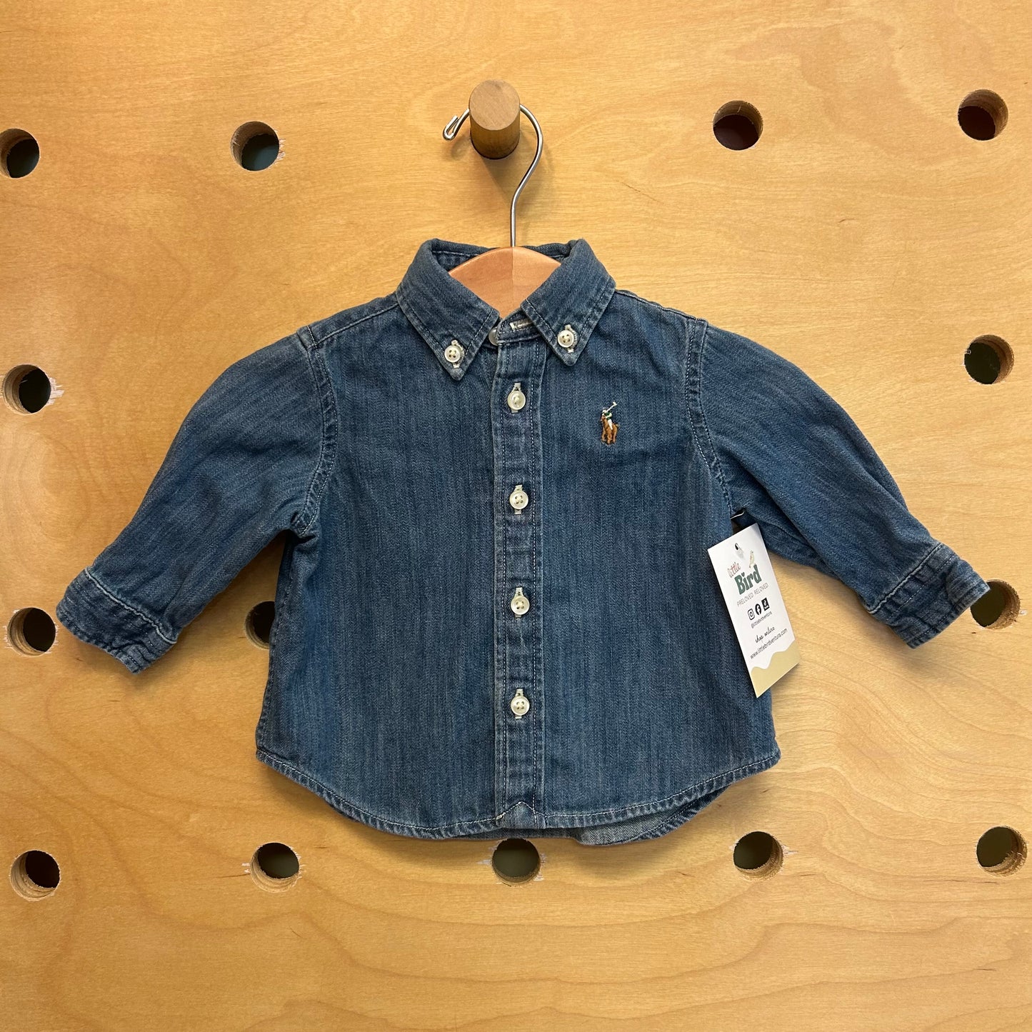 Denim Button Up