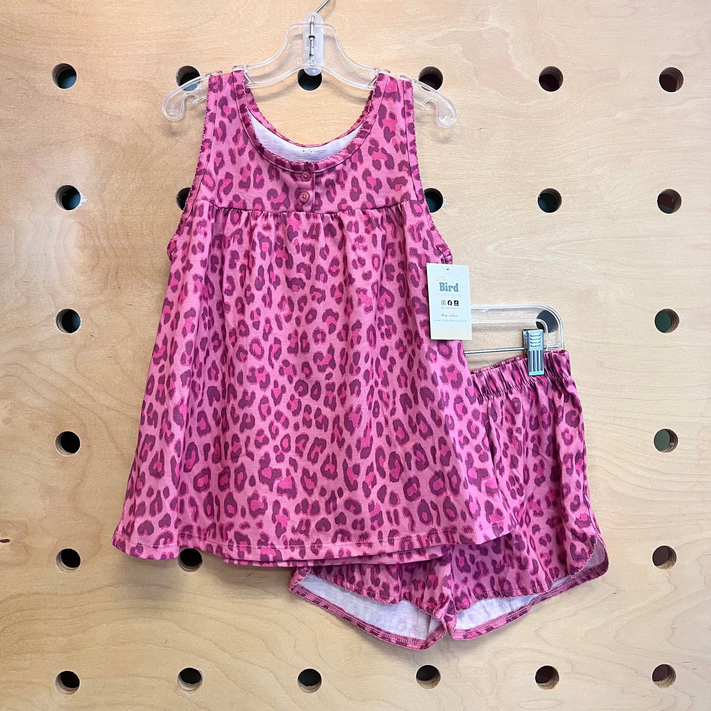 Pink Leopard Pajamas