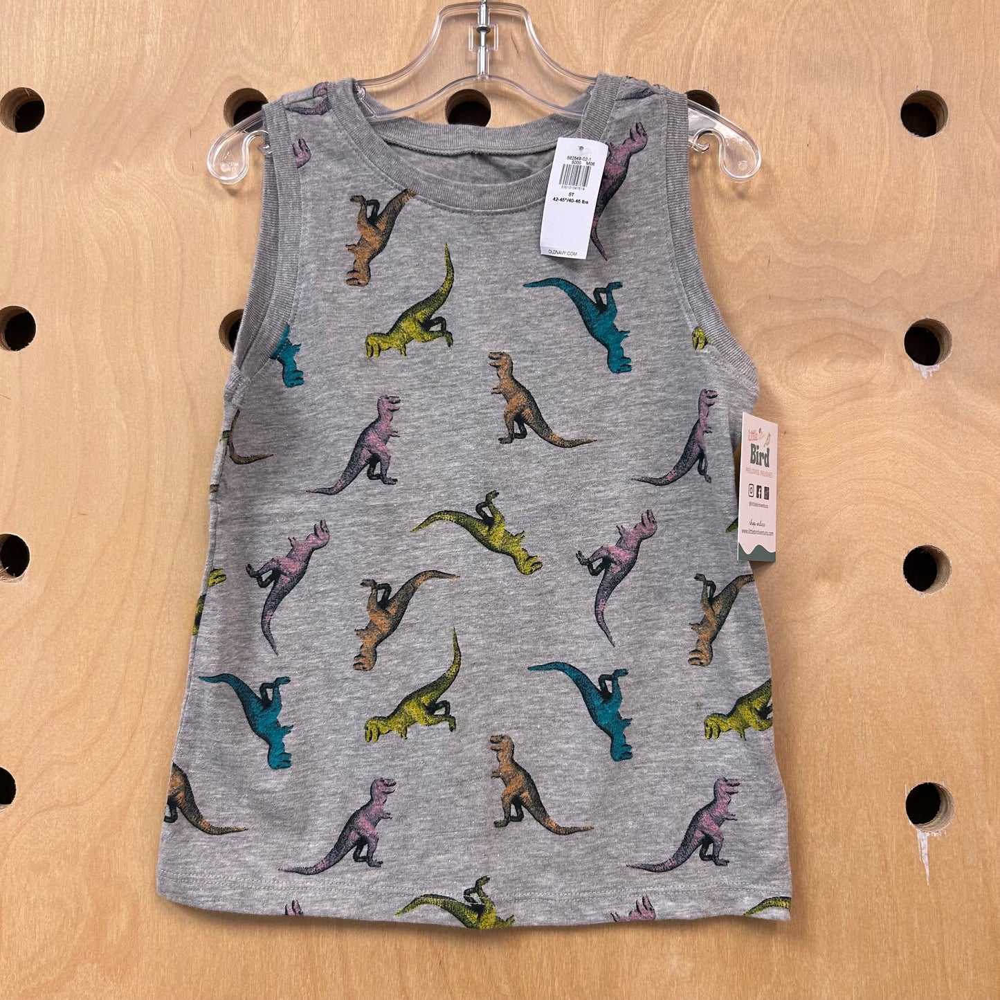 Grey T-Rex Tank NEW!