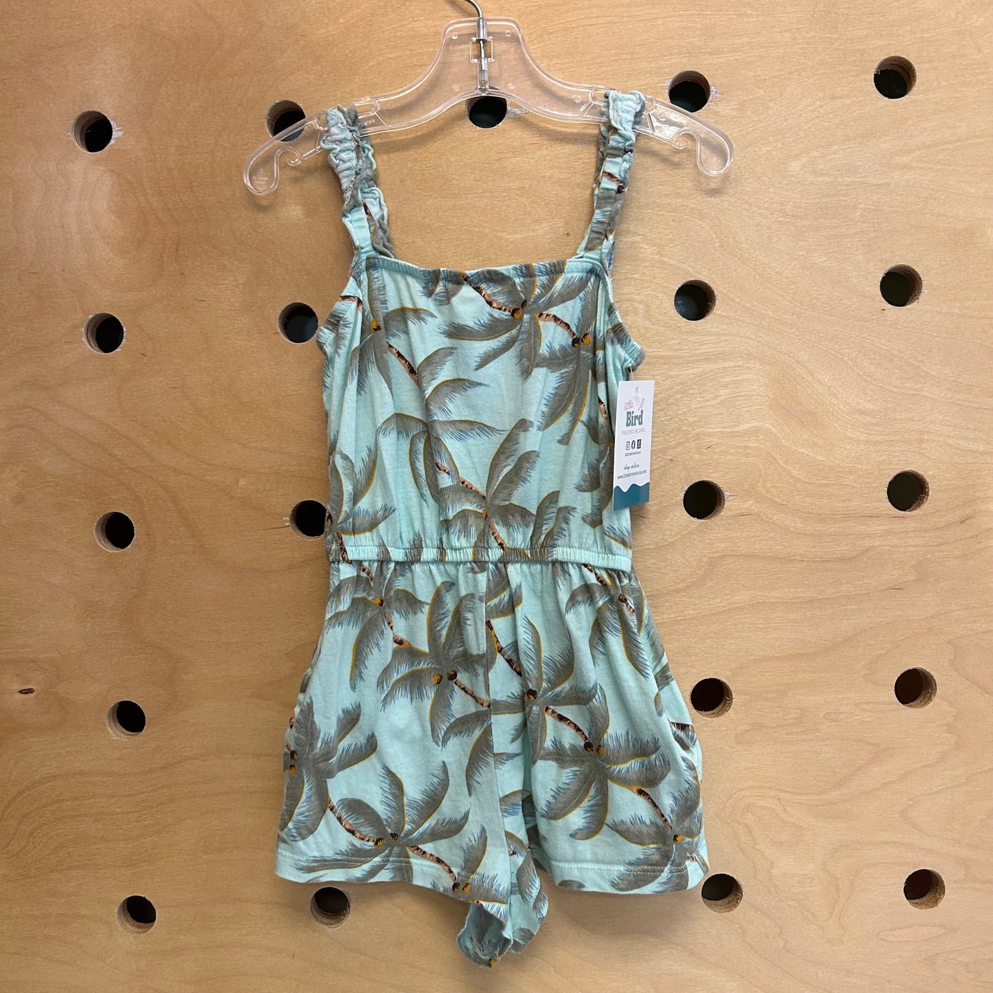 Mint Palms Romper