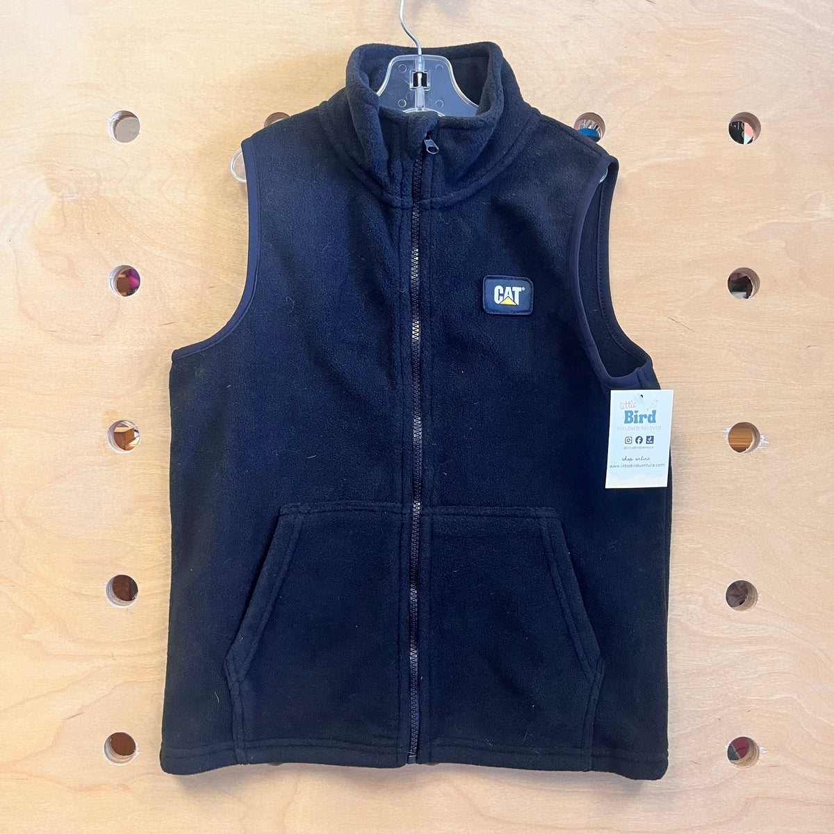 Black Fleece Vest