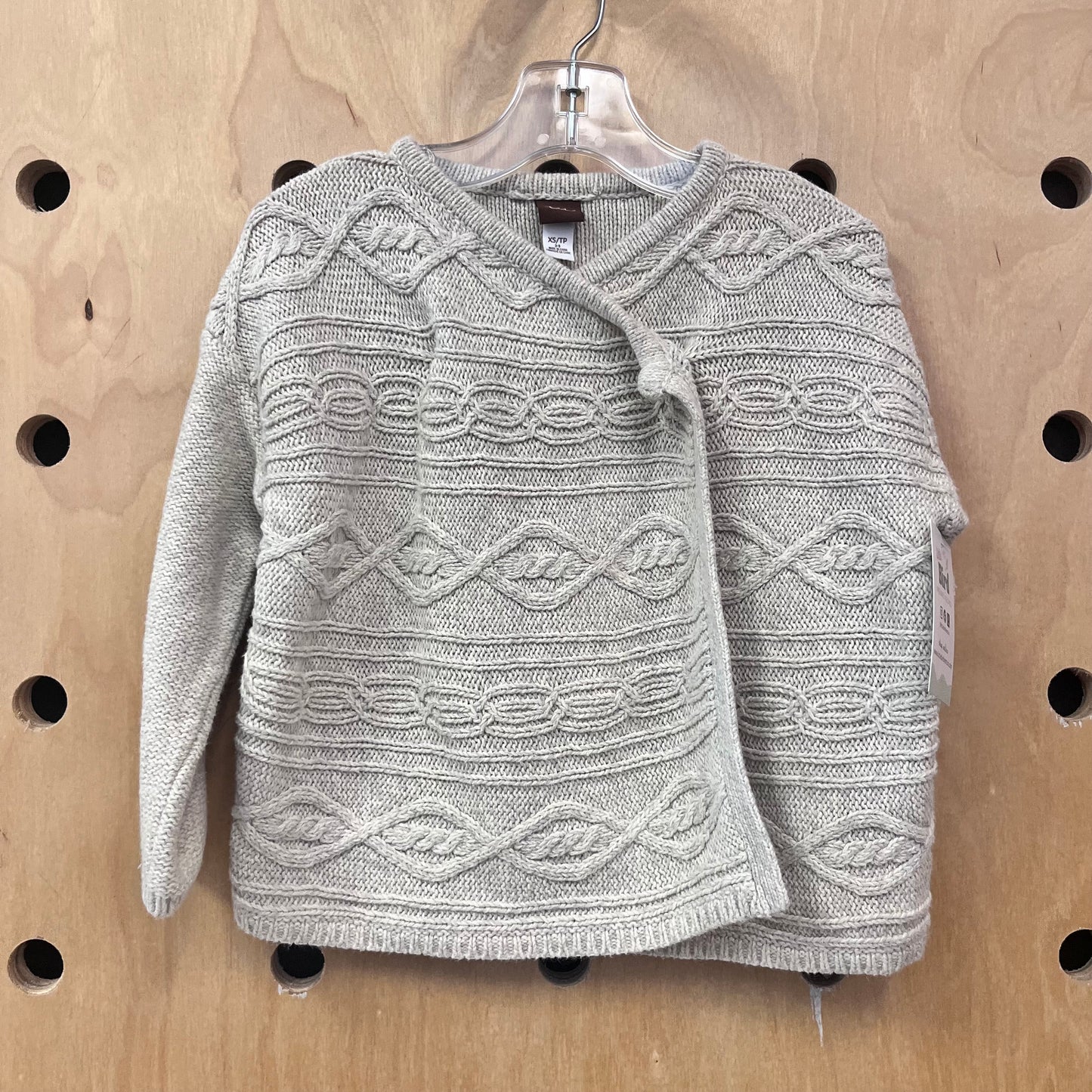 Greige Wrap Cardigan