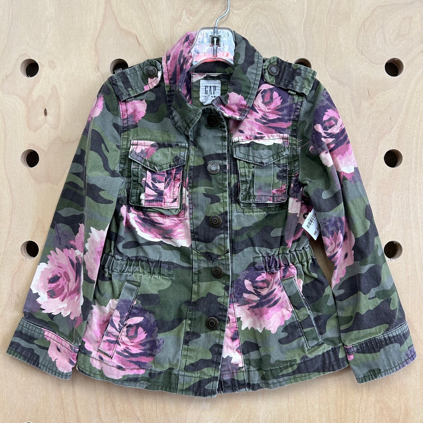 Green Floral Camo Jacket