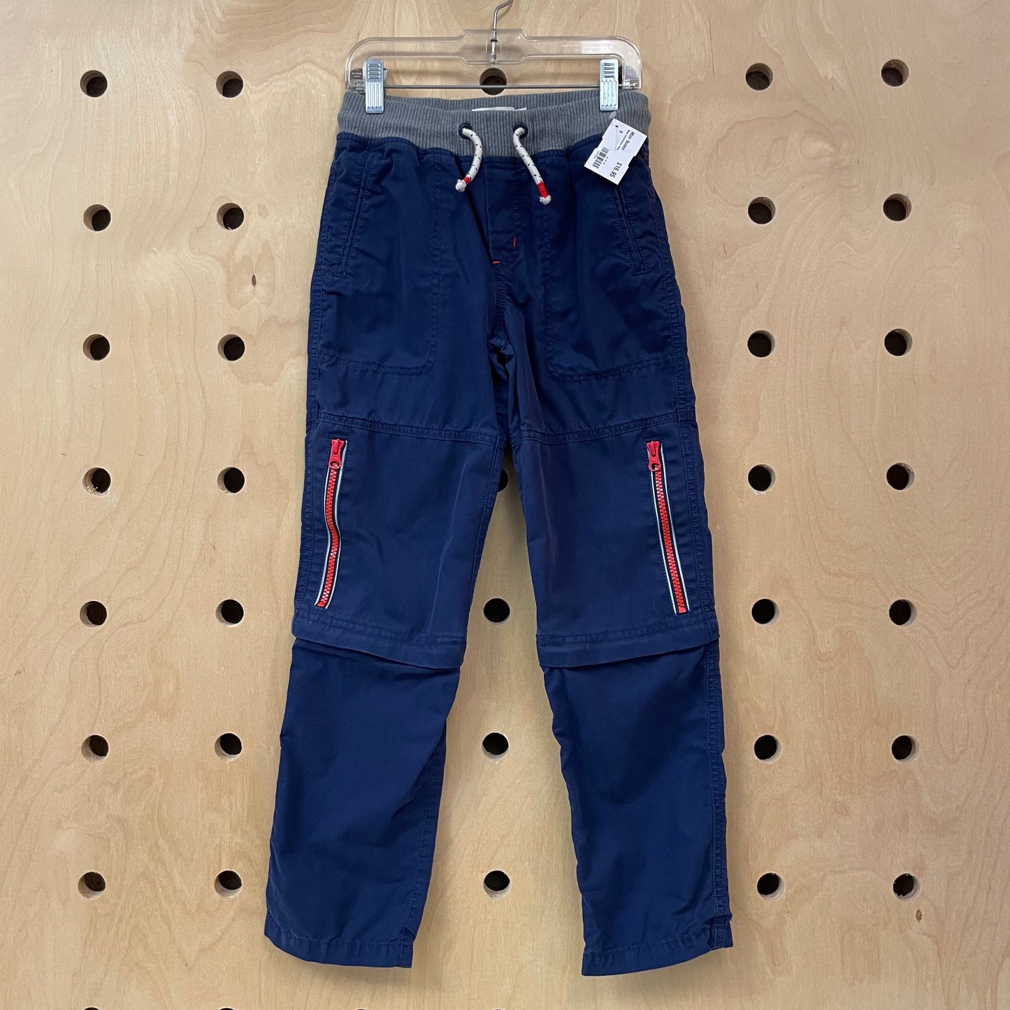 Blue Coverticble Pants