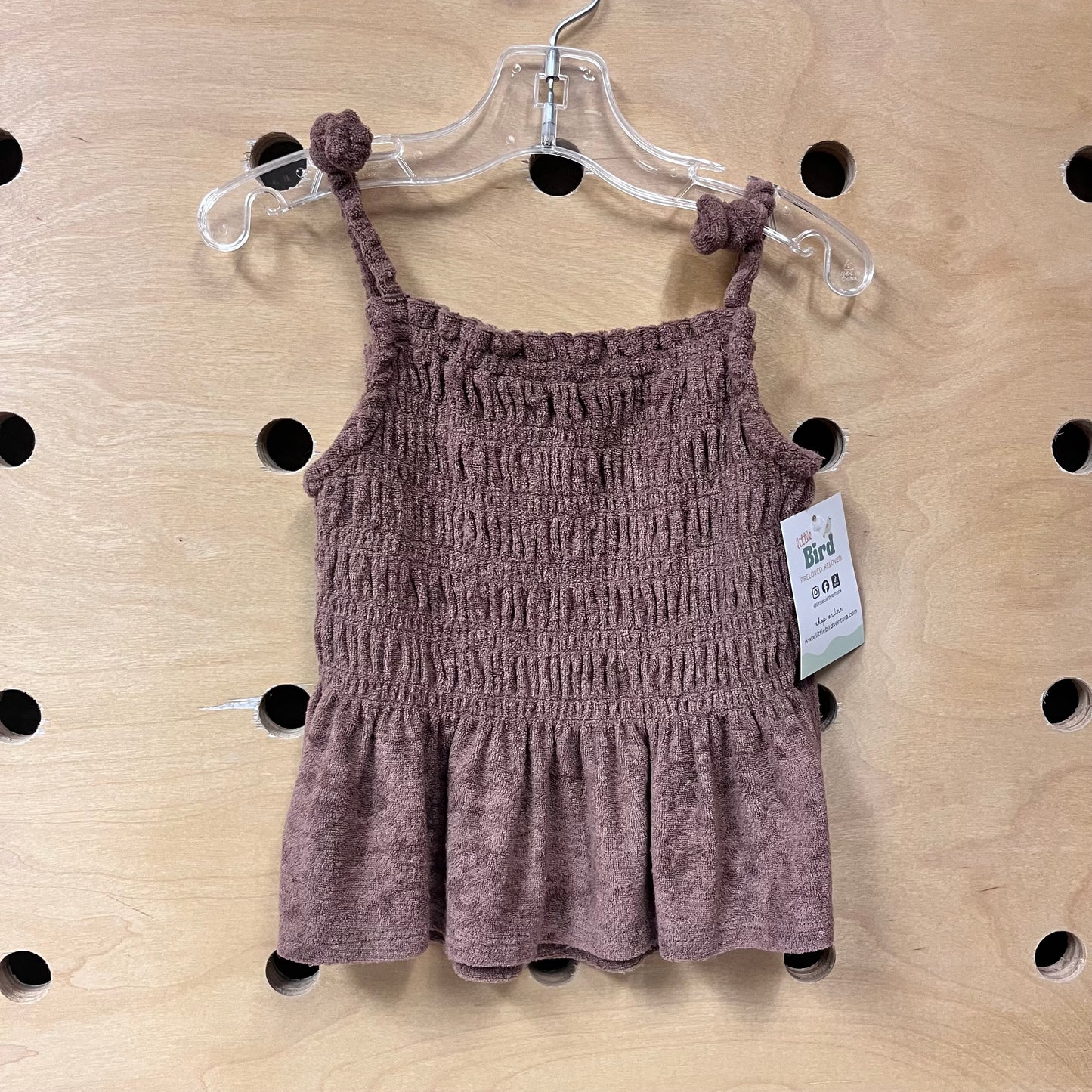 Brown Terry Tank