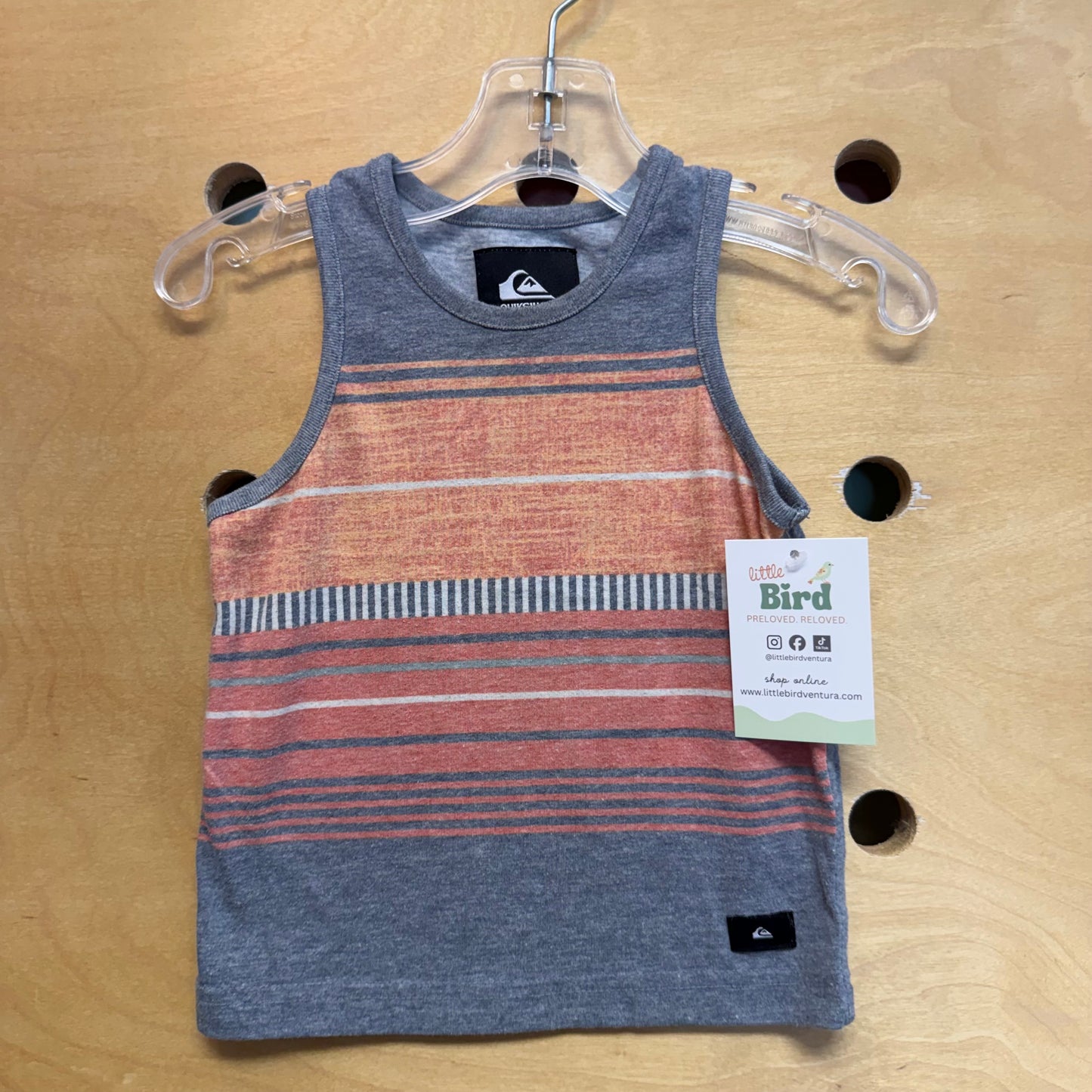 Grey /Coral Tank