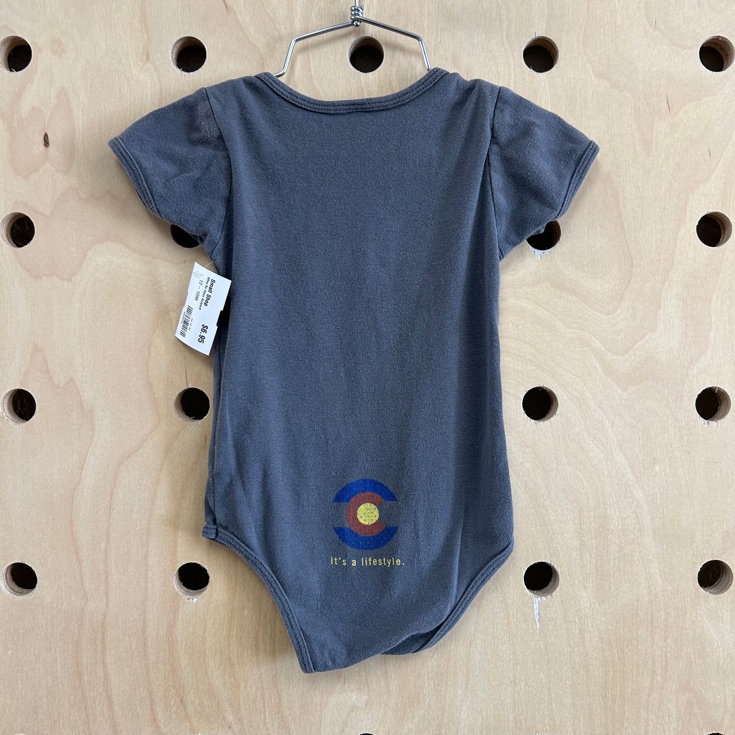 Grey Be Hippy Bodysuit