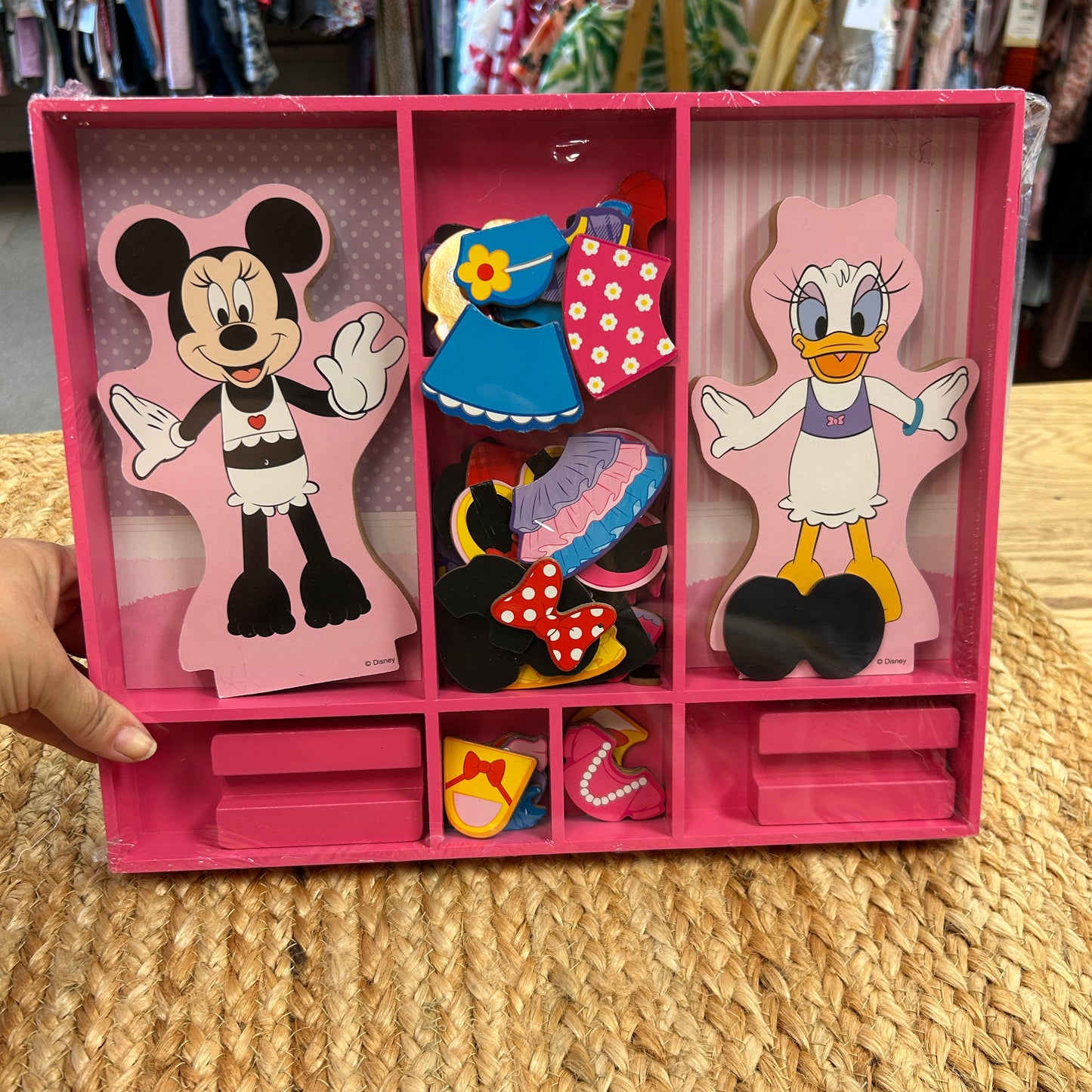 Wooden Magnetic Disney Dress Up