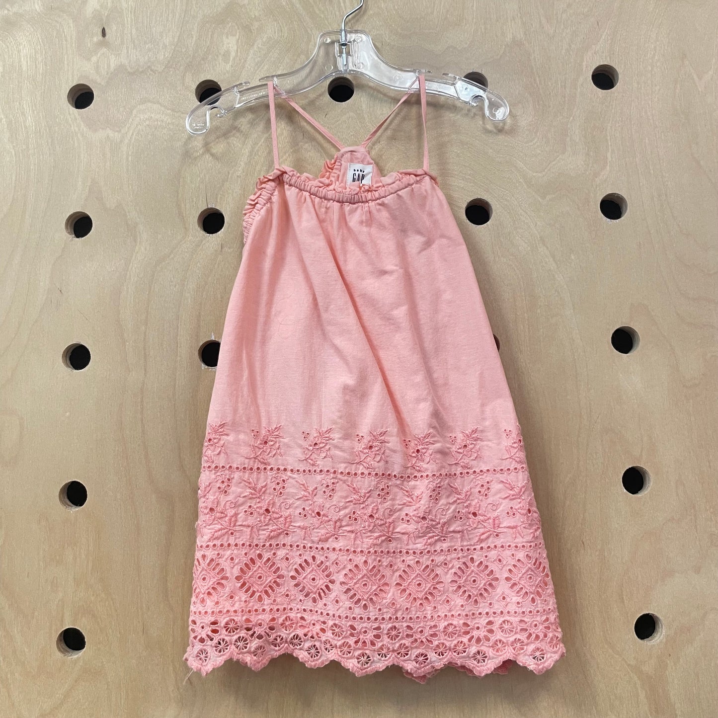 Pink Eyelet Dress