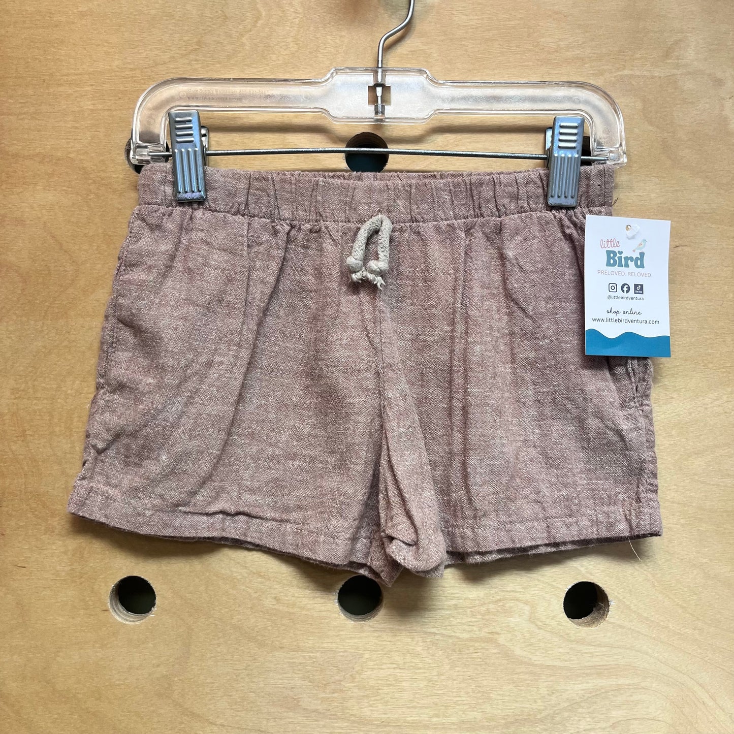 Heathered Brown Shorts