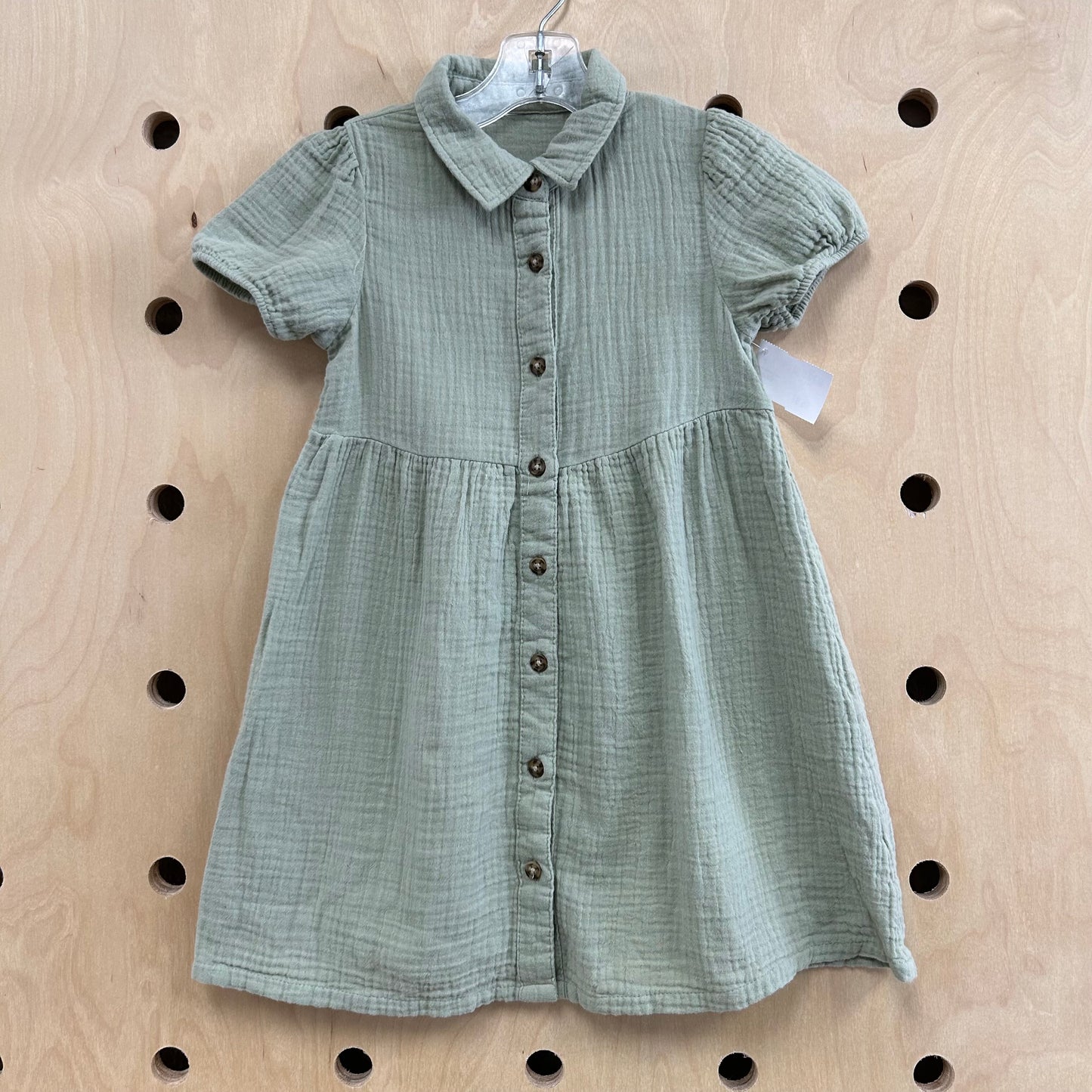 Green Gauze Dress
