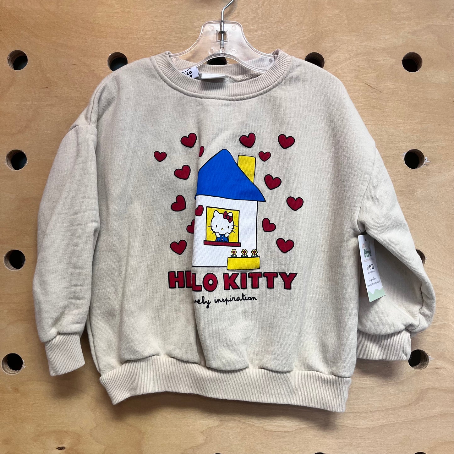 Cream Hello Kitty Pullover