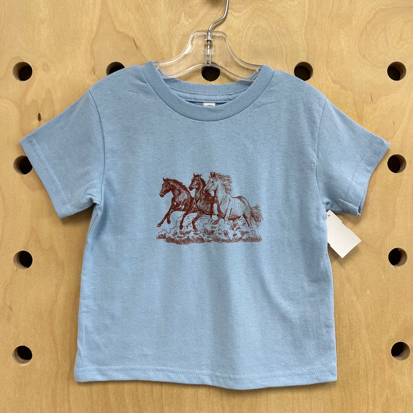 Blue Wild Horses Tee