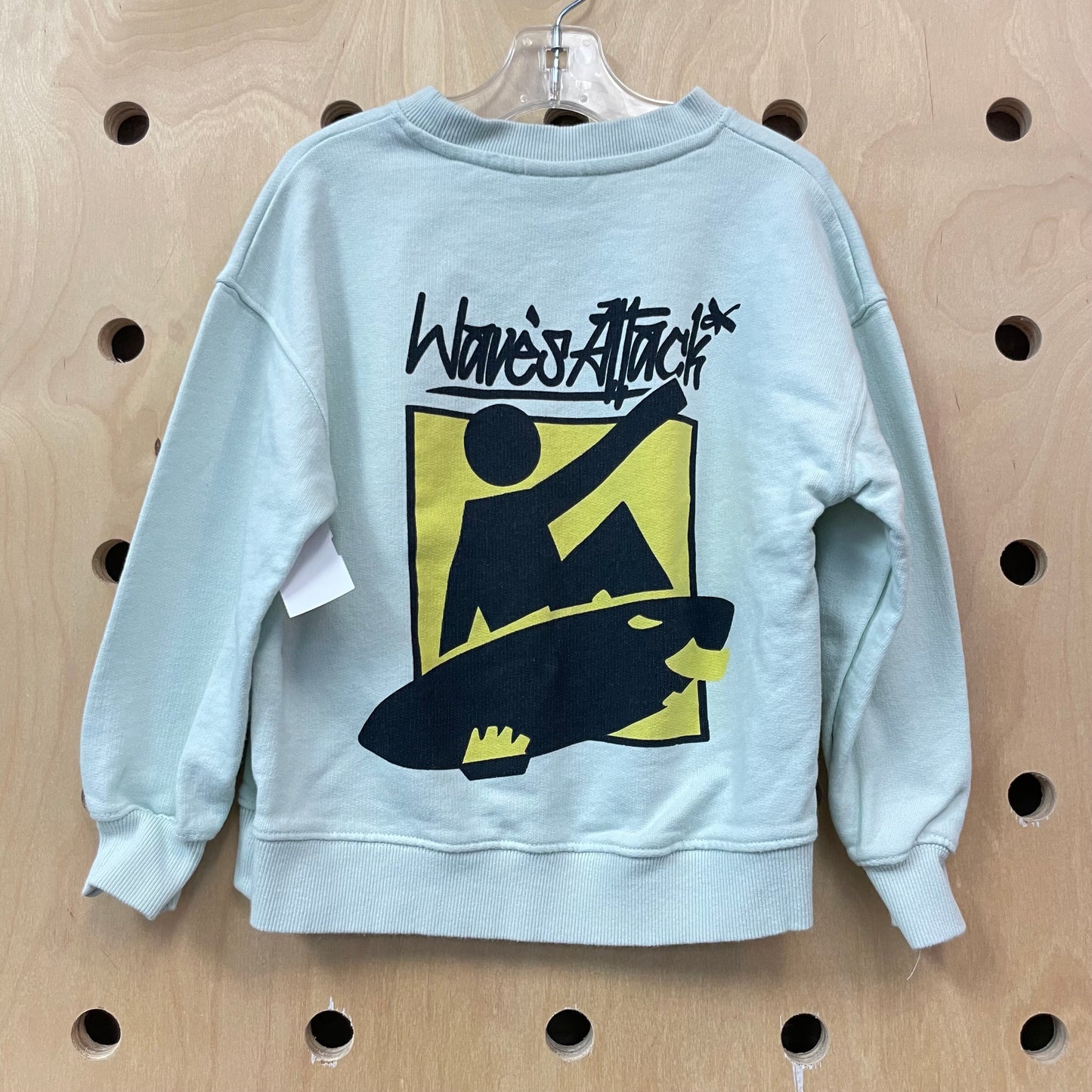Aqua Waves Attack Pullover