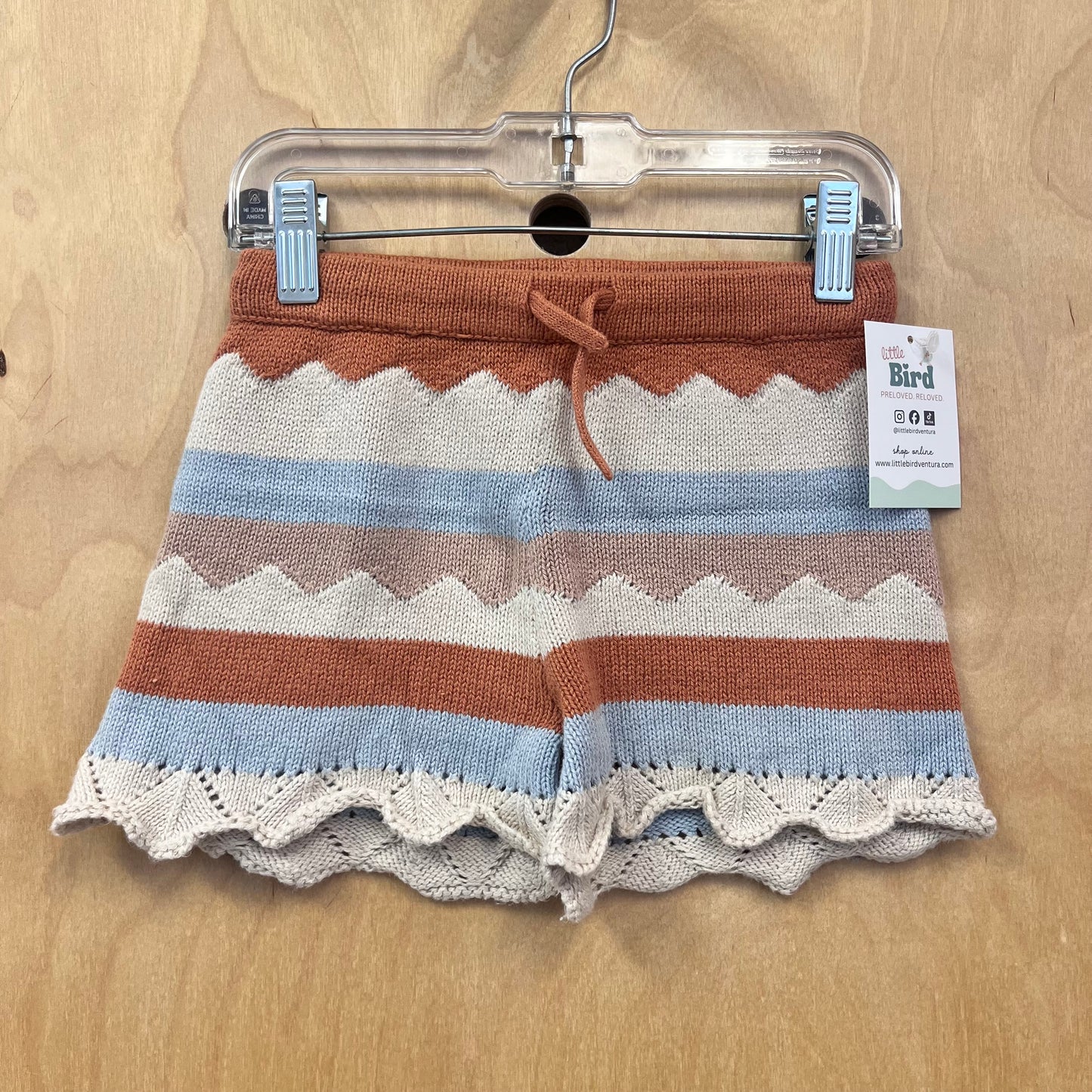 Neutrals Knit Drawstring Shorts
