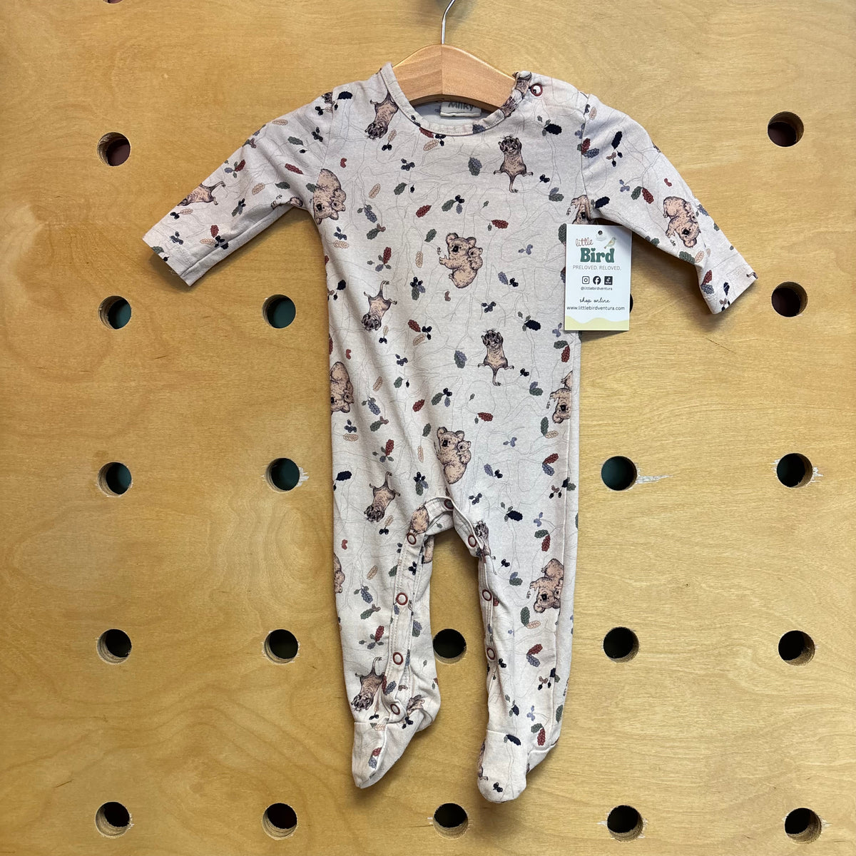 Koala Cotton Romper