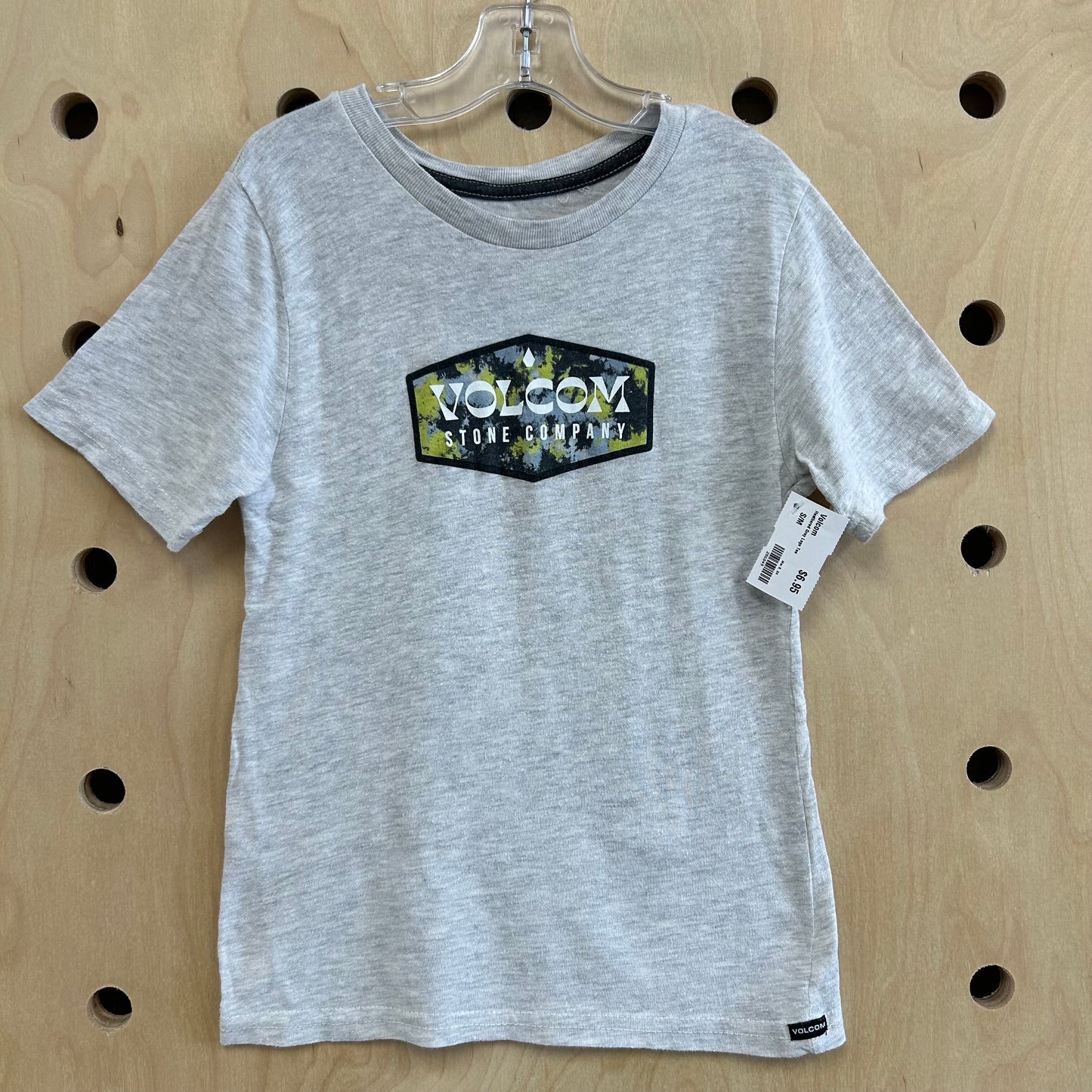Heathered Grey Logo Tee