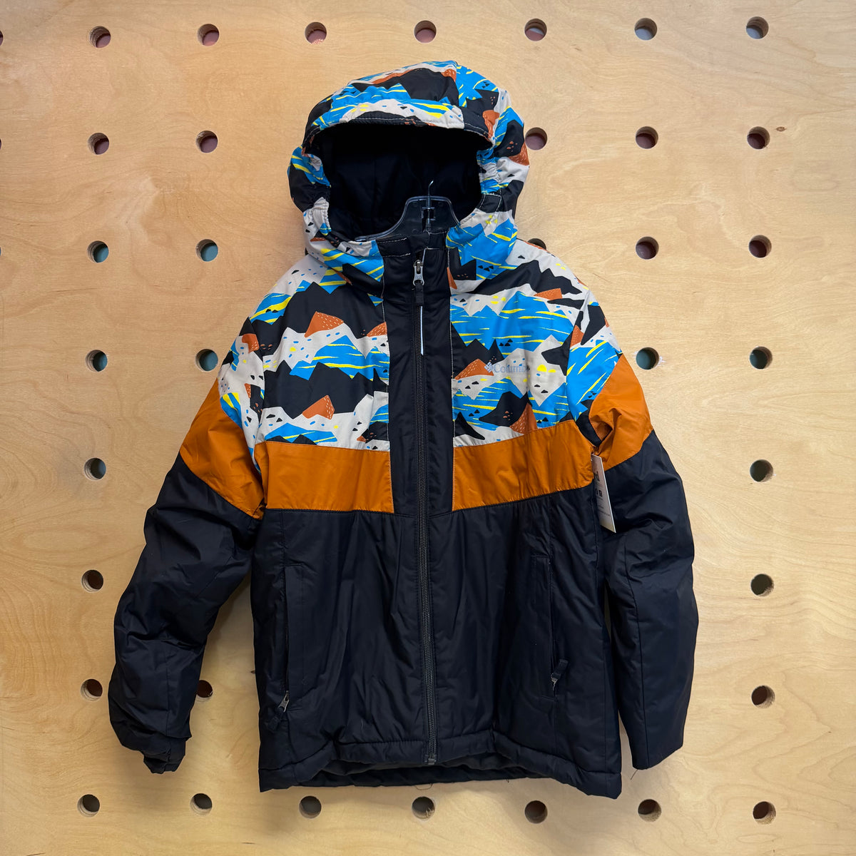Black/Orange Insulated SKi Jacket