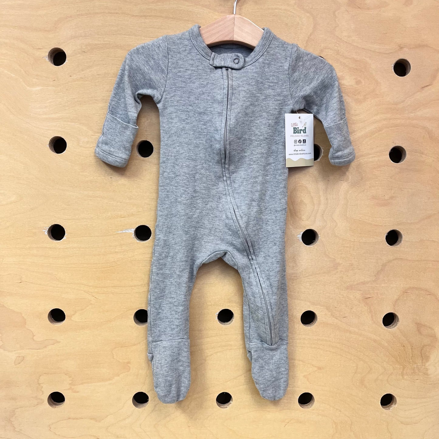 Grey Organic Zippy