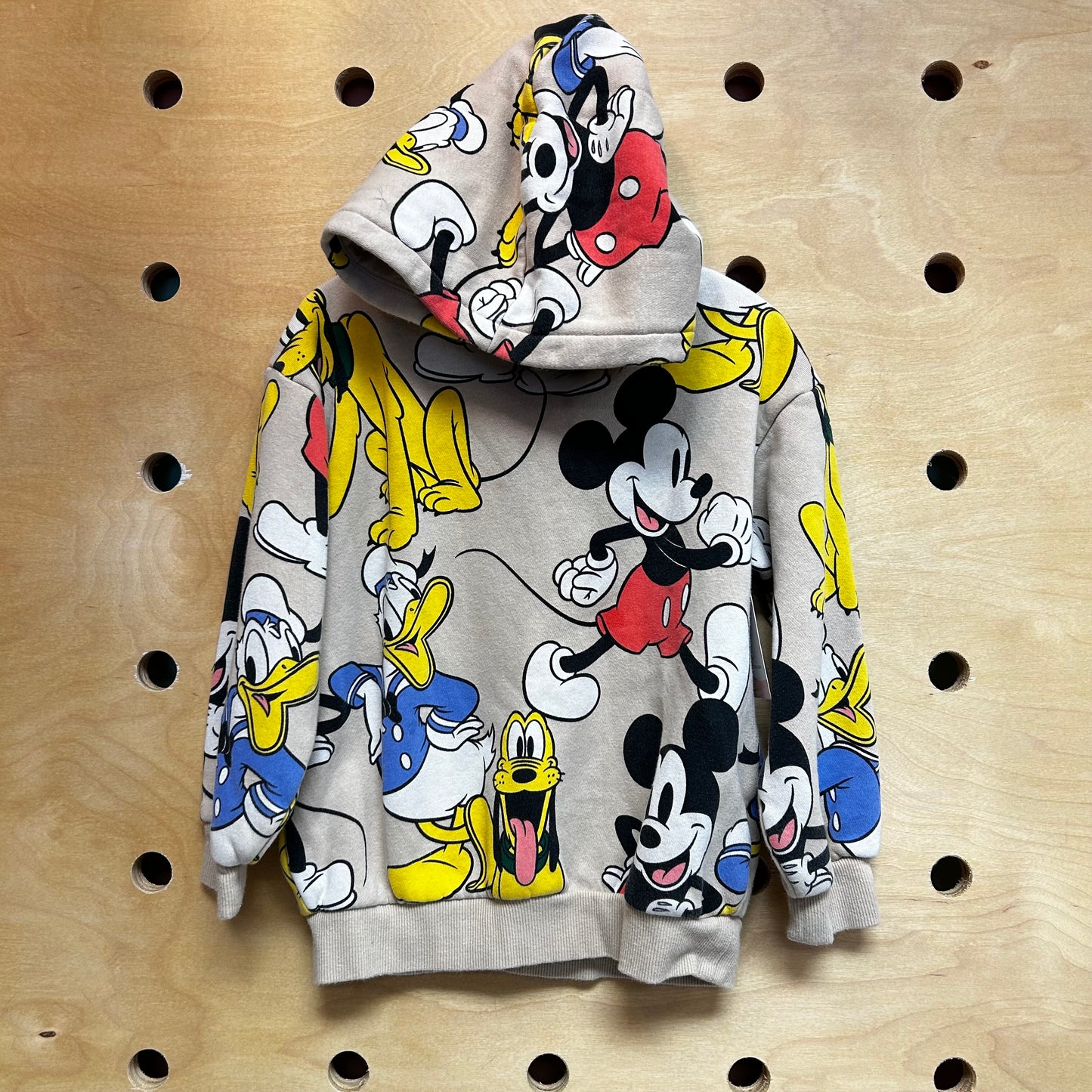 Tan Mickey & Friends Hoodie