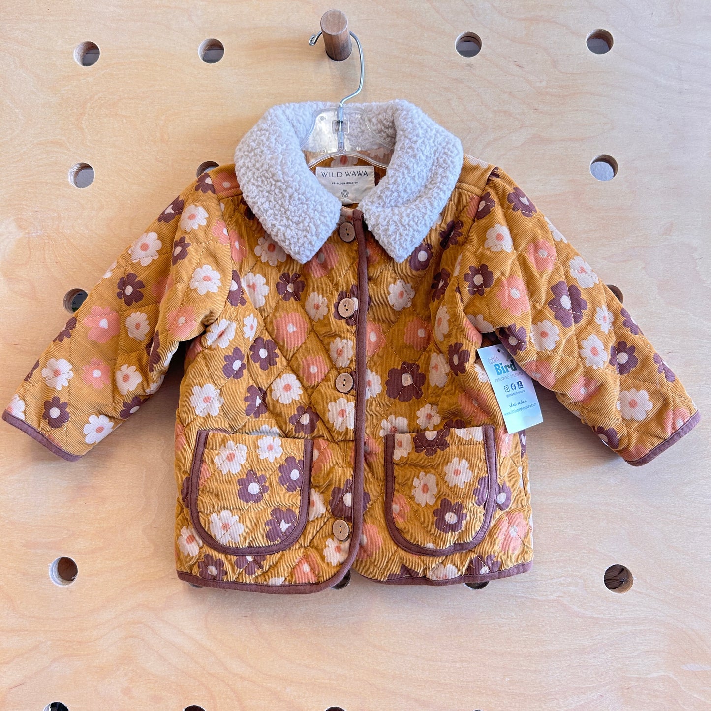 Honey Floral Quilted Jacket