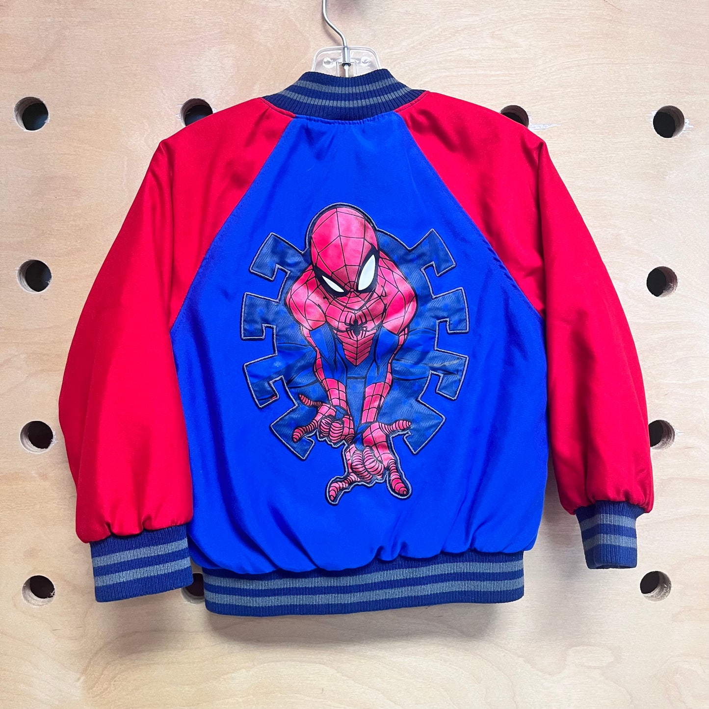 Blue/Red Spiderman Bomber Jacket