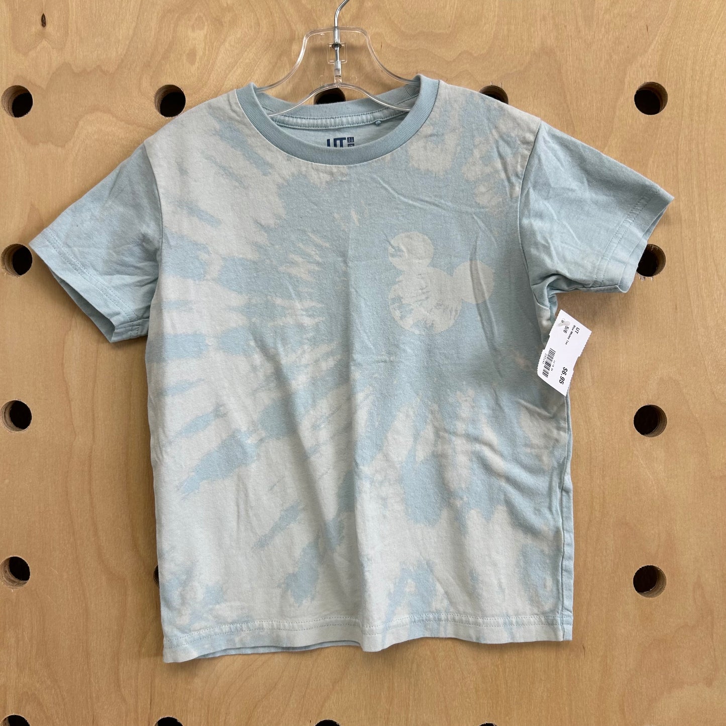 Blue Tie Dye Mickey Tee