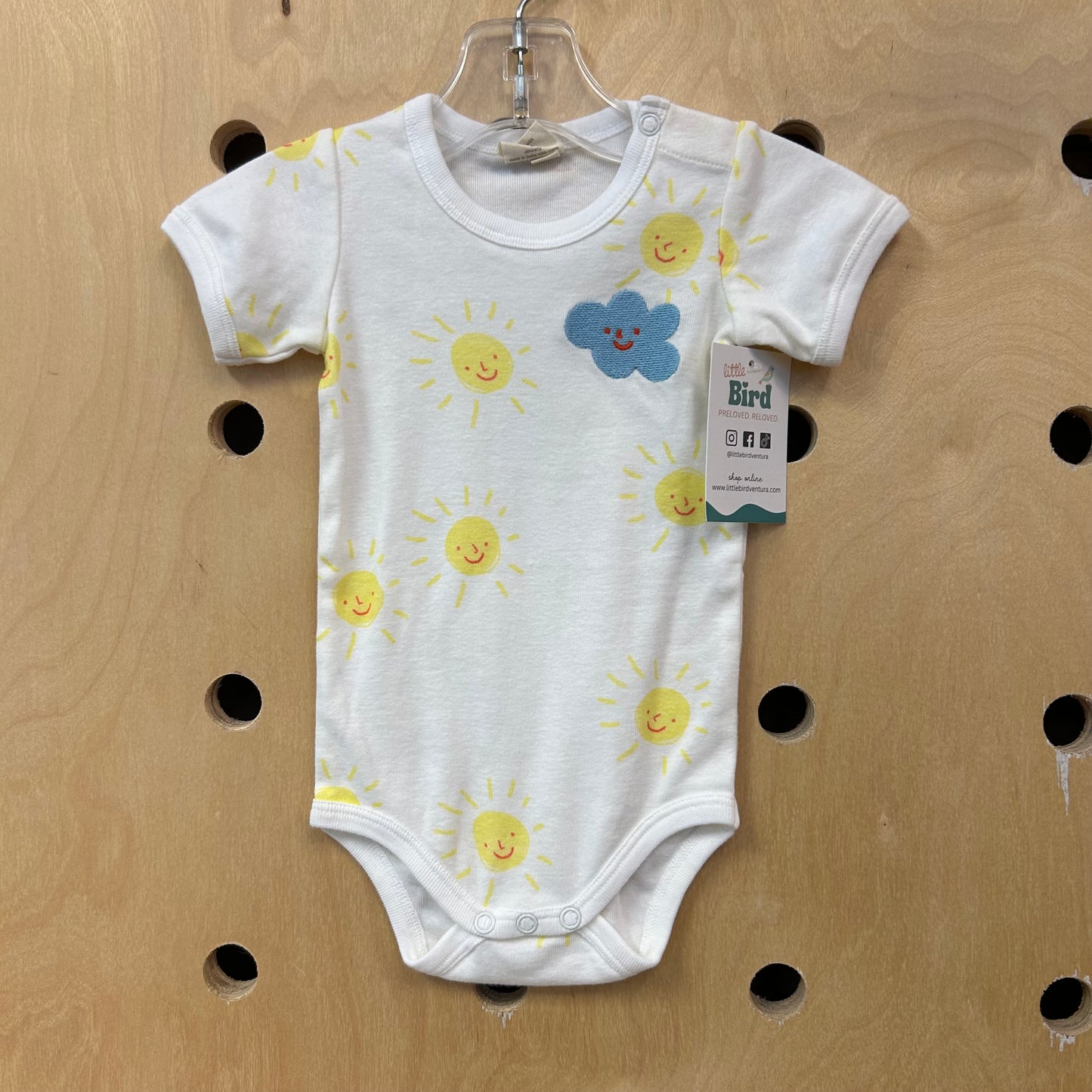Sunny Cloudy Organic Bodysuit