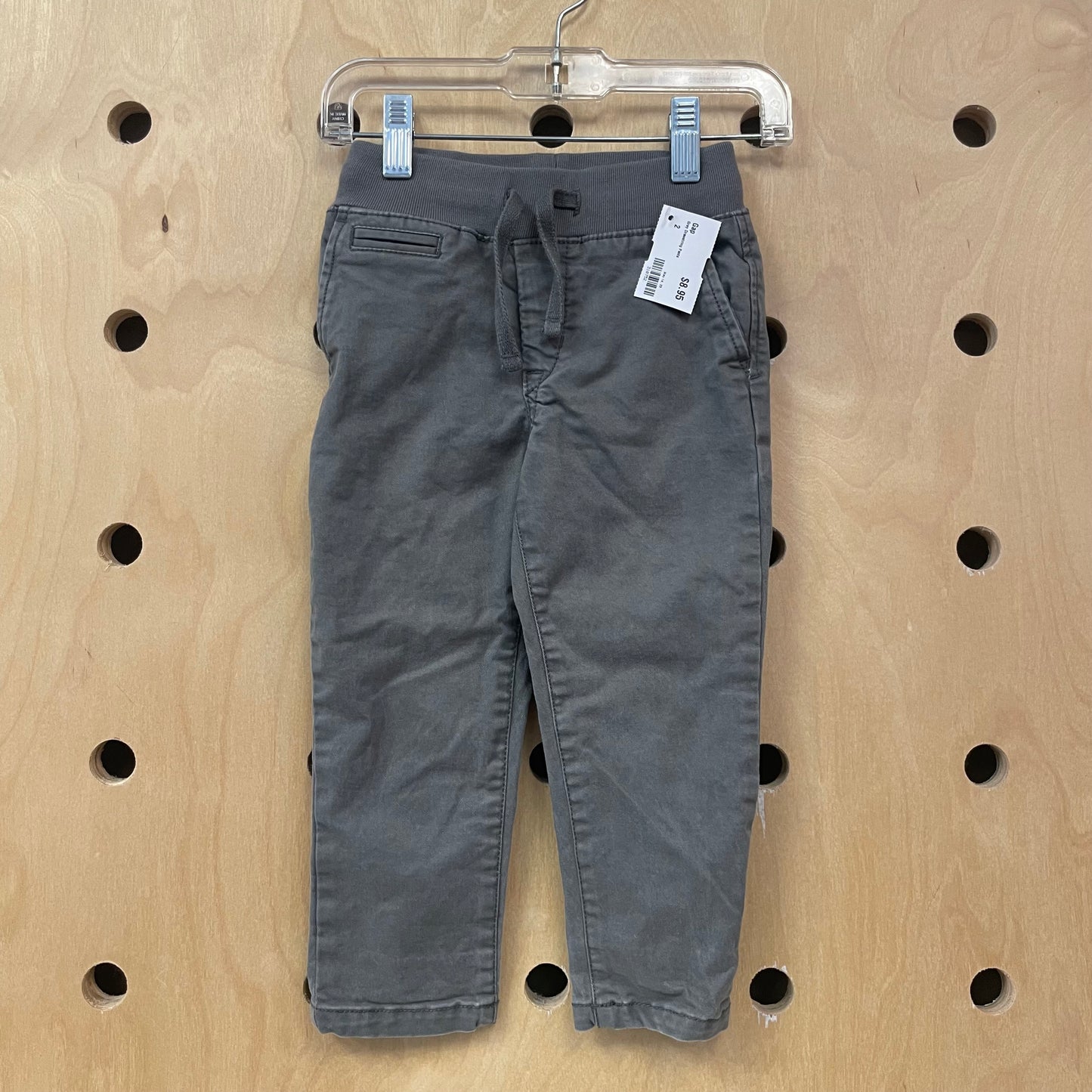 Grey Drawstring Pants