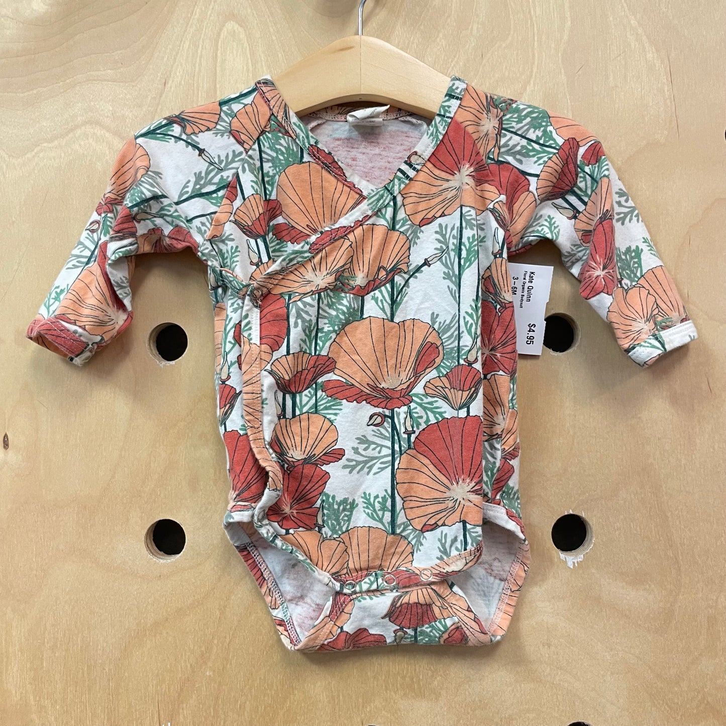 Floral Organic Bodysuit