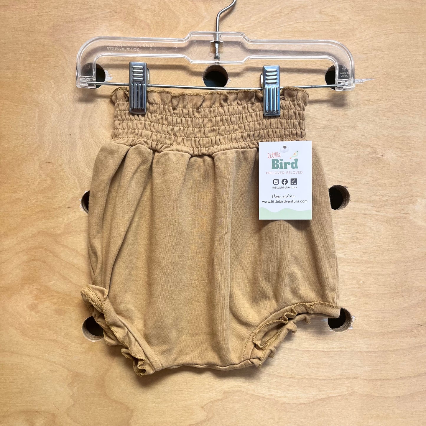Tan Organic Bloomers
