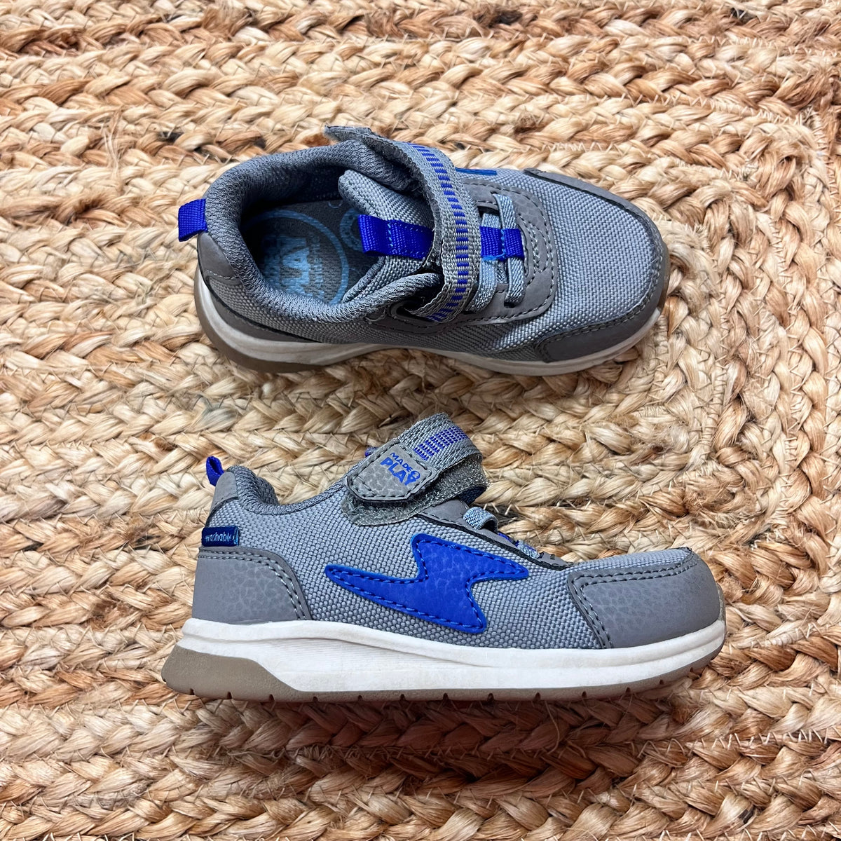 Blue & Grey Running Sneakers