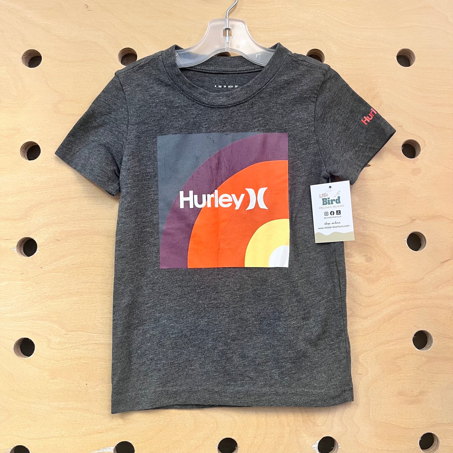 Grey Logo Tee