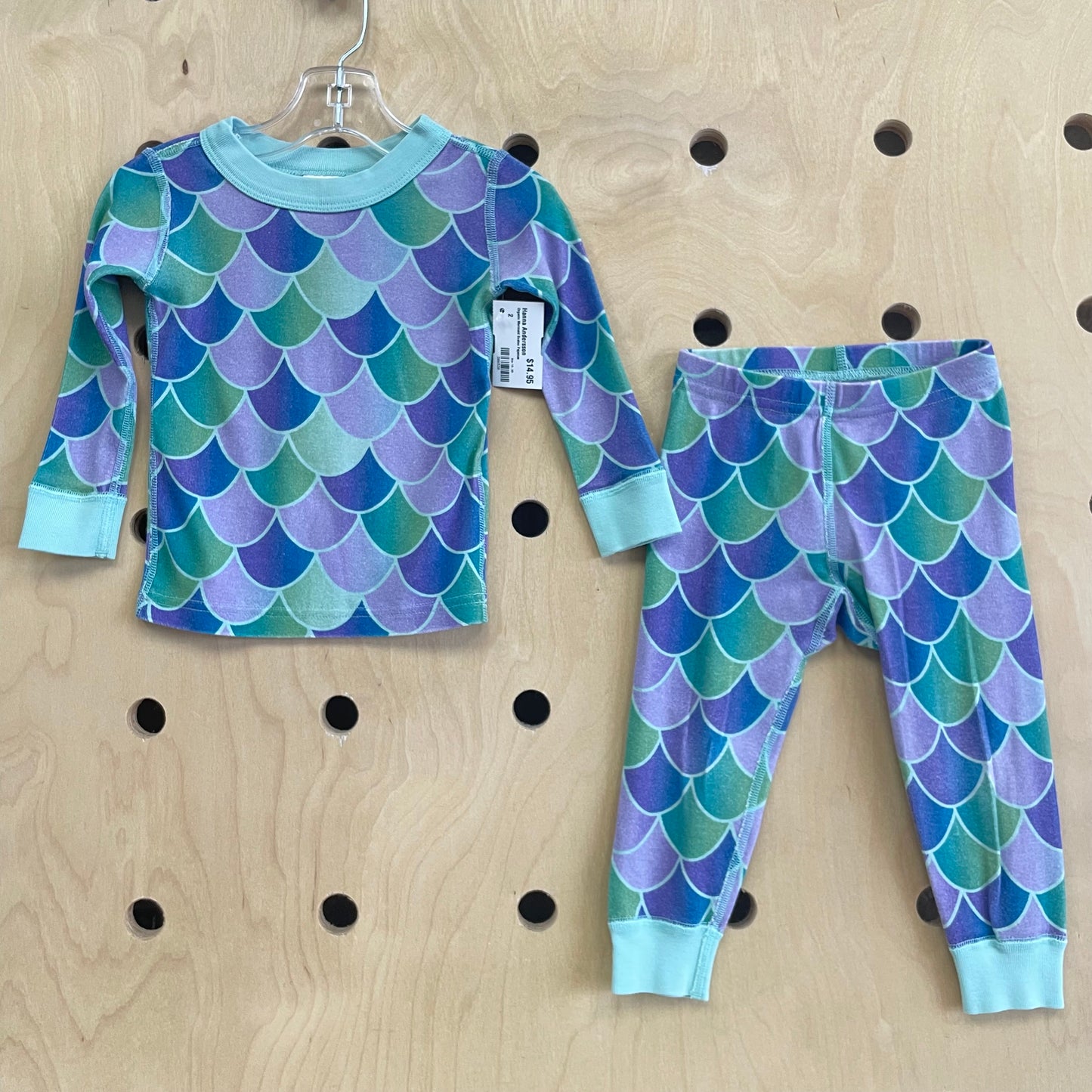 Organic Mermaid Scales Pajamas
