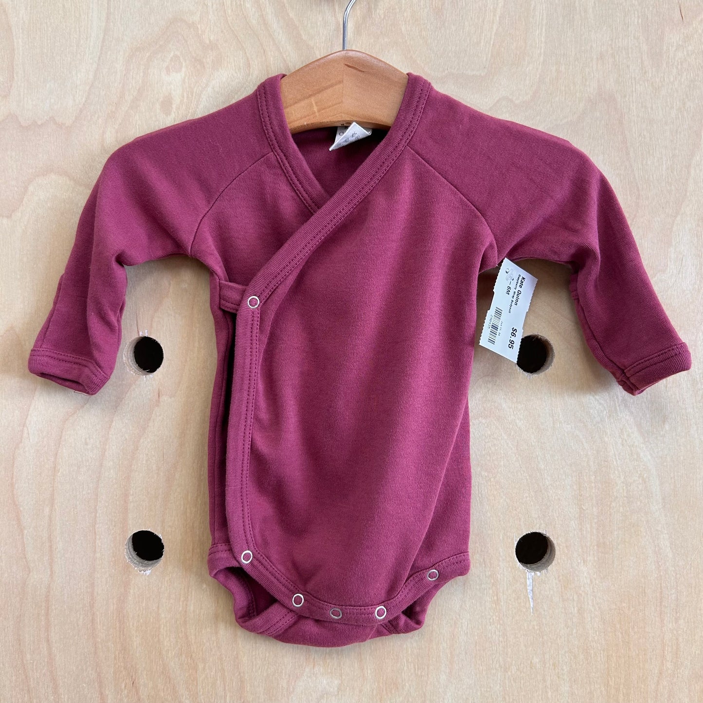 Raspberry Wrap Bodysuit
