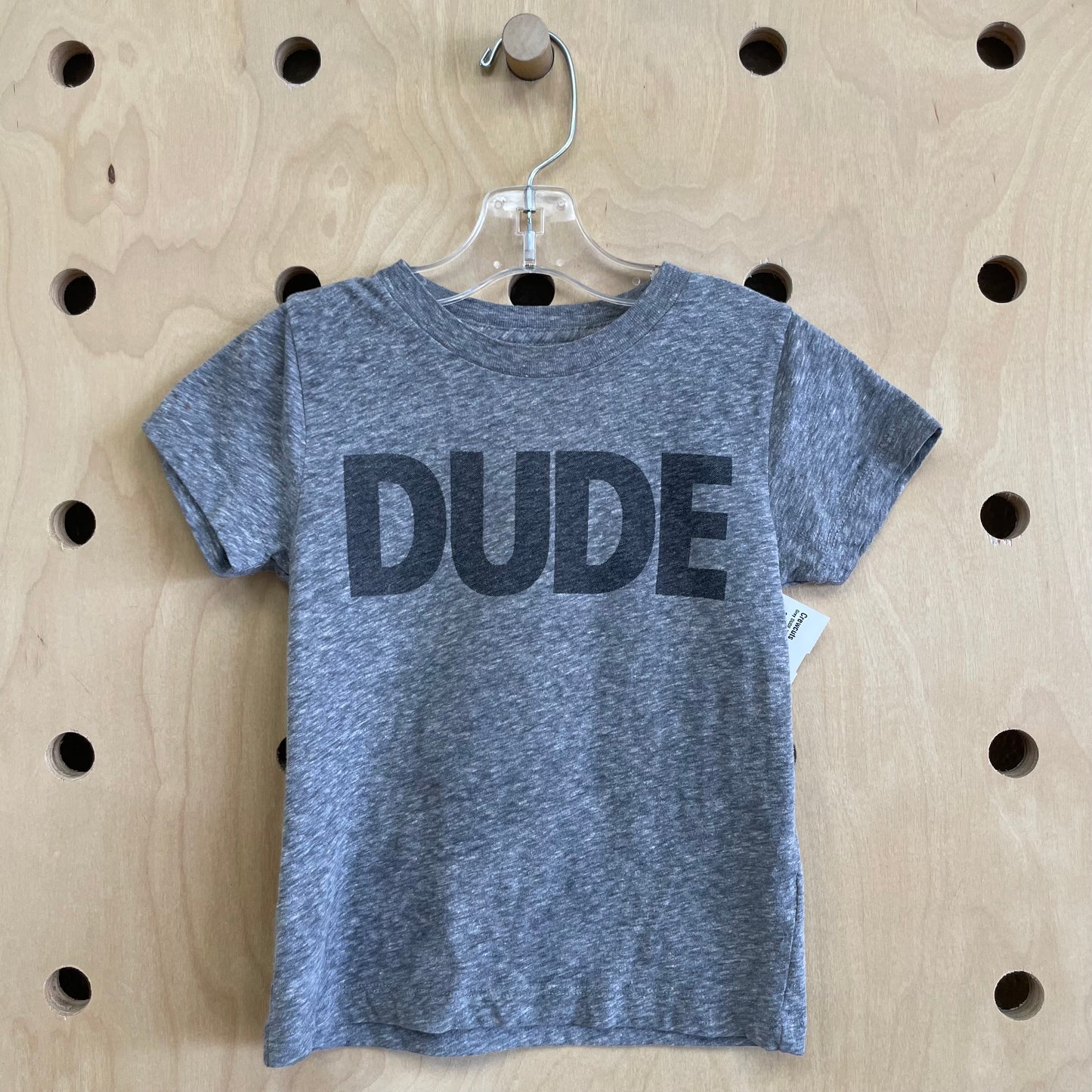 Grey DUDE Tee