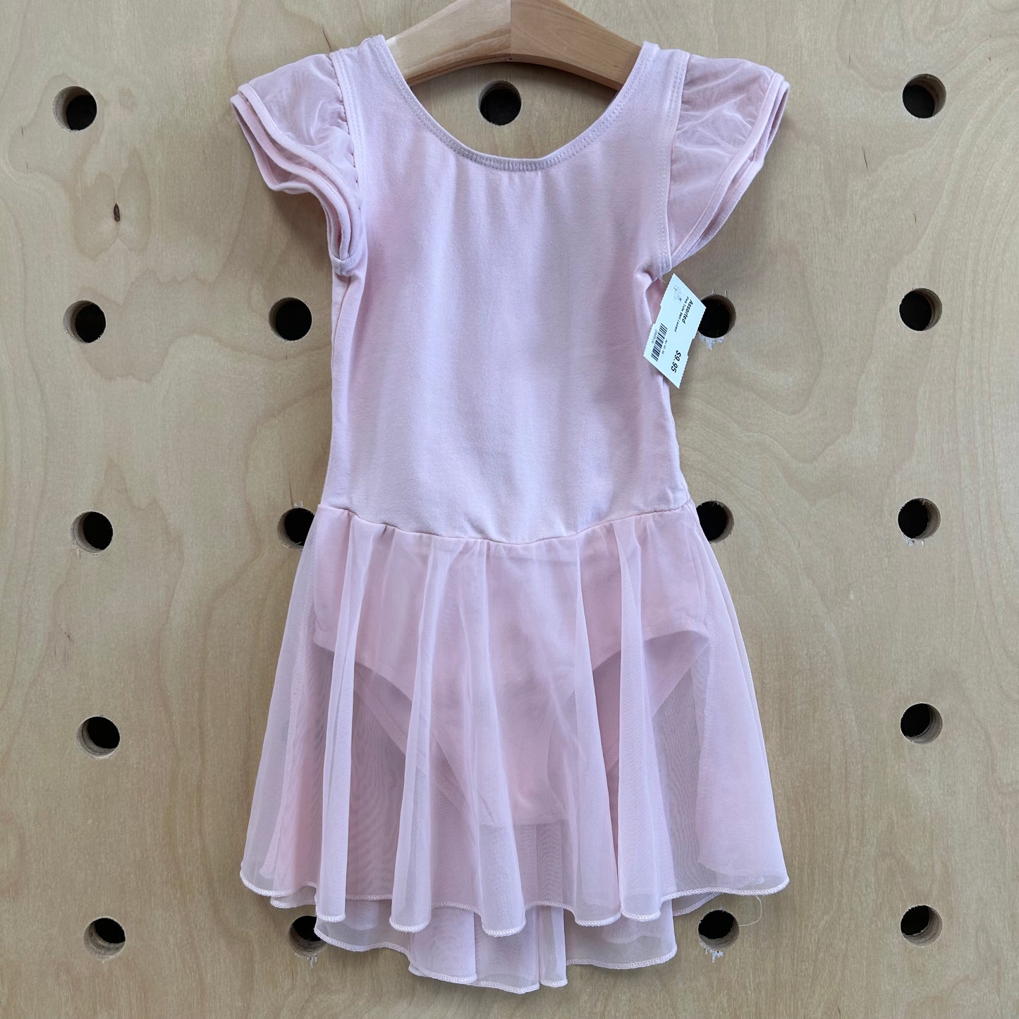 Pink Tulle Skirt Leotard