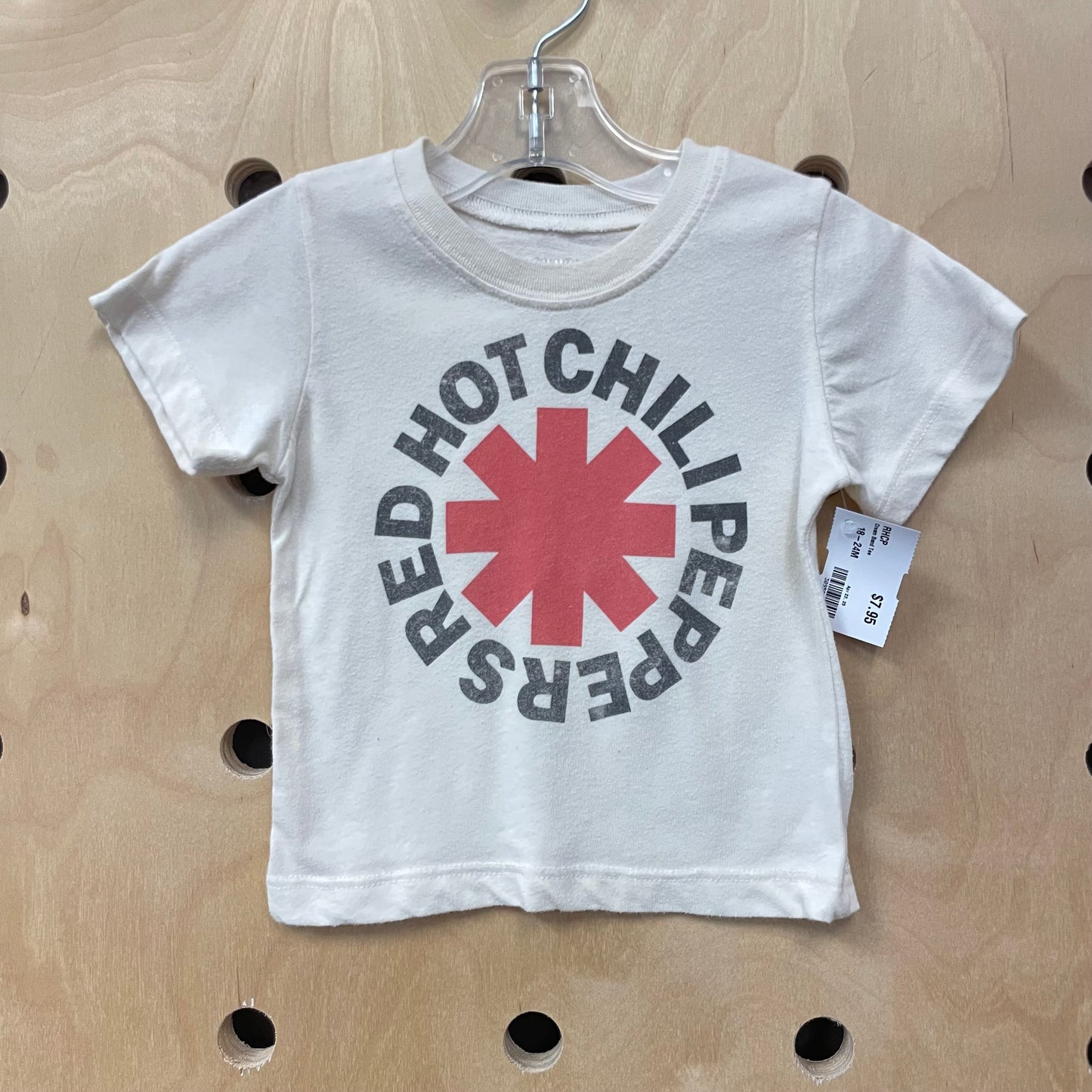 Cream Band Tee