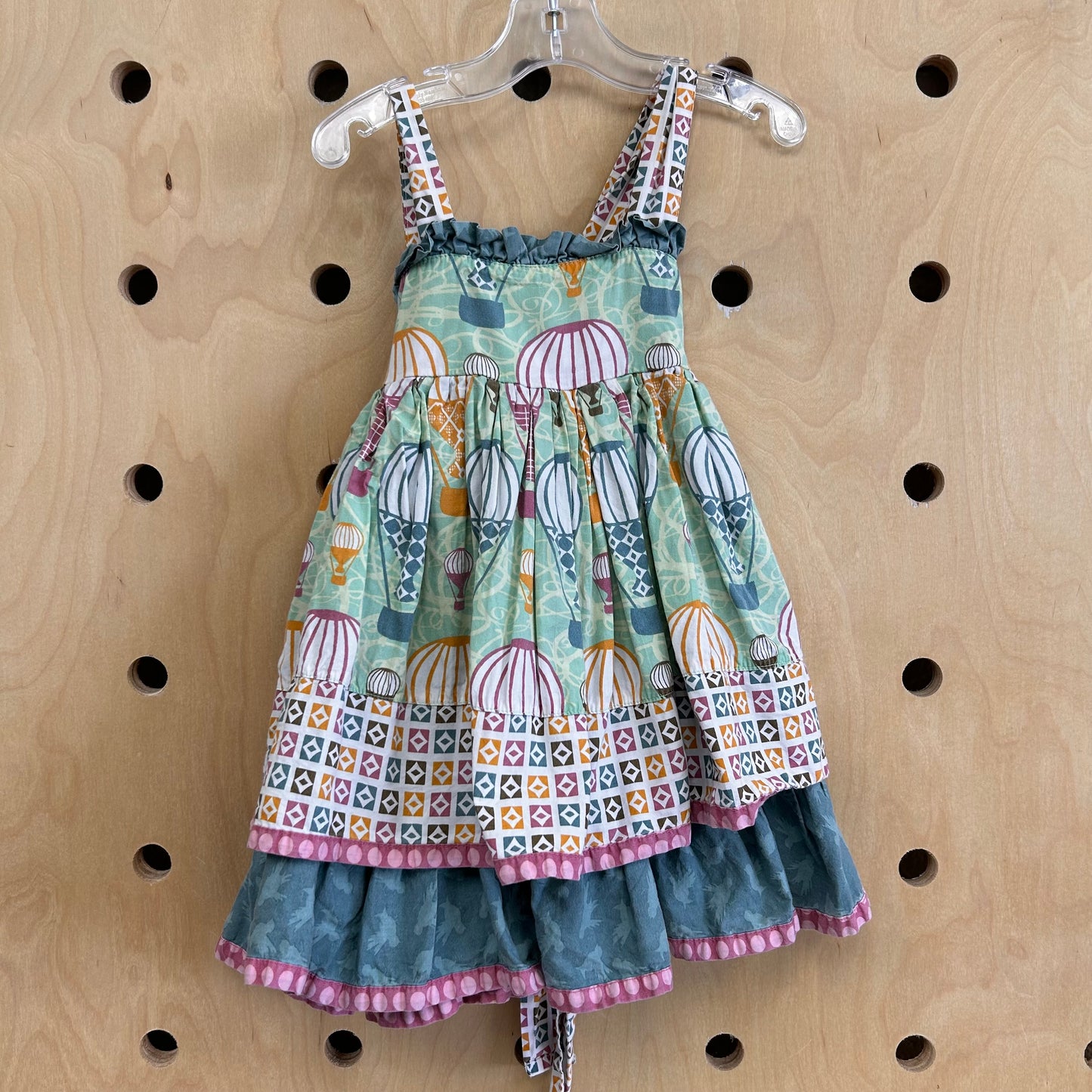 Blue hot Air Balloon Dress