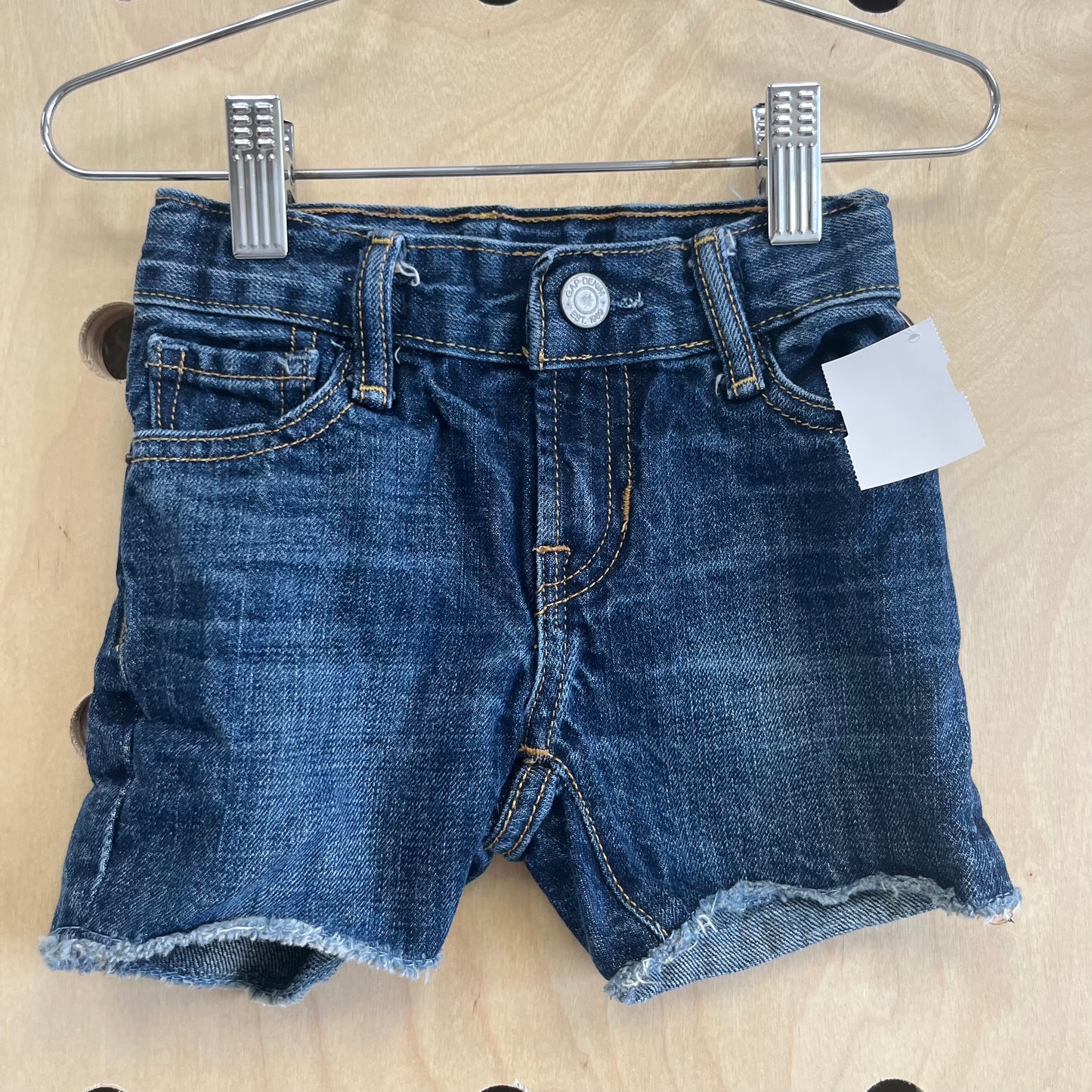 Dark Wash Cutoff Shorts
