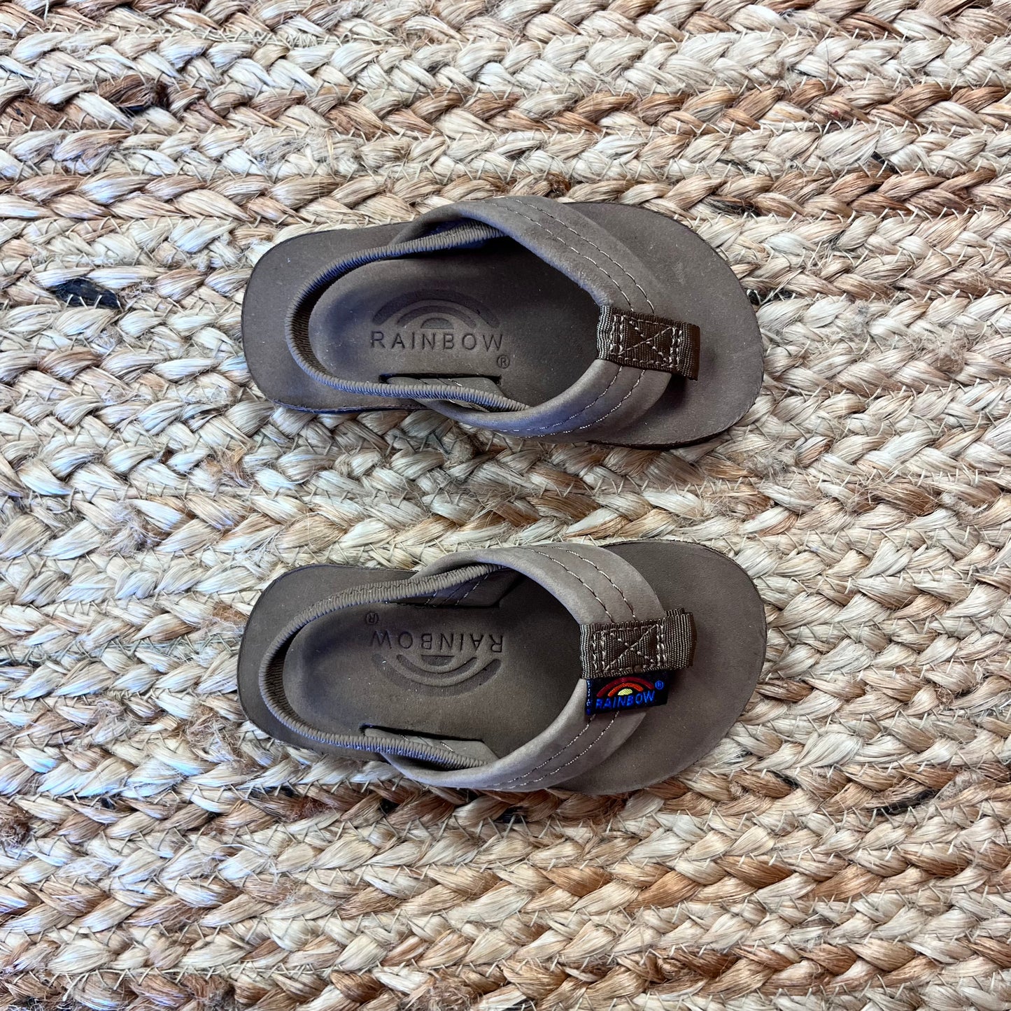 Brown Back-Strap Beach Sandals