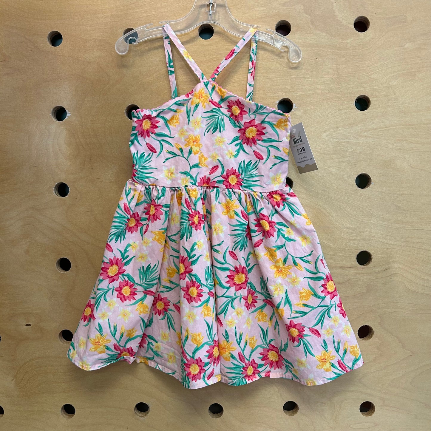 Pink Floral Dress