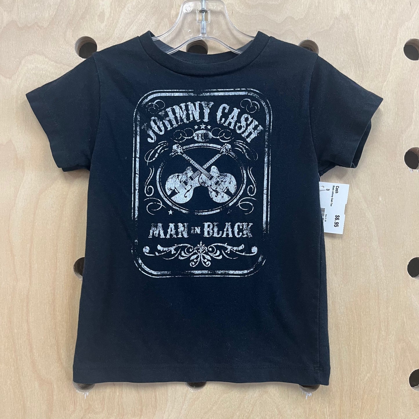 Black Johnny Cash Tee