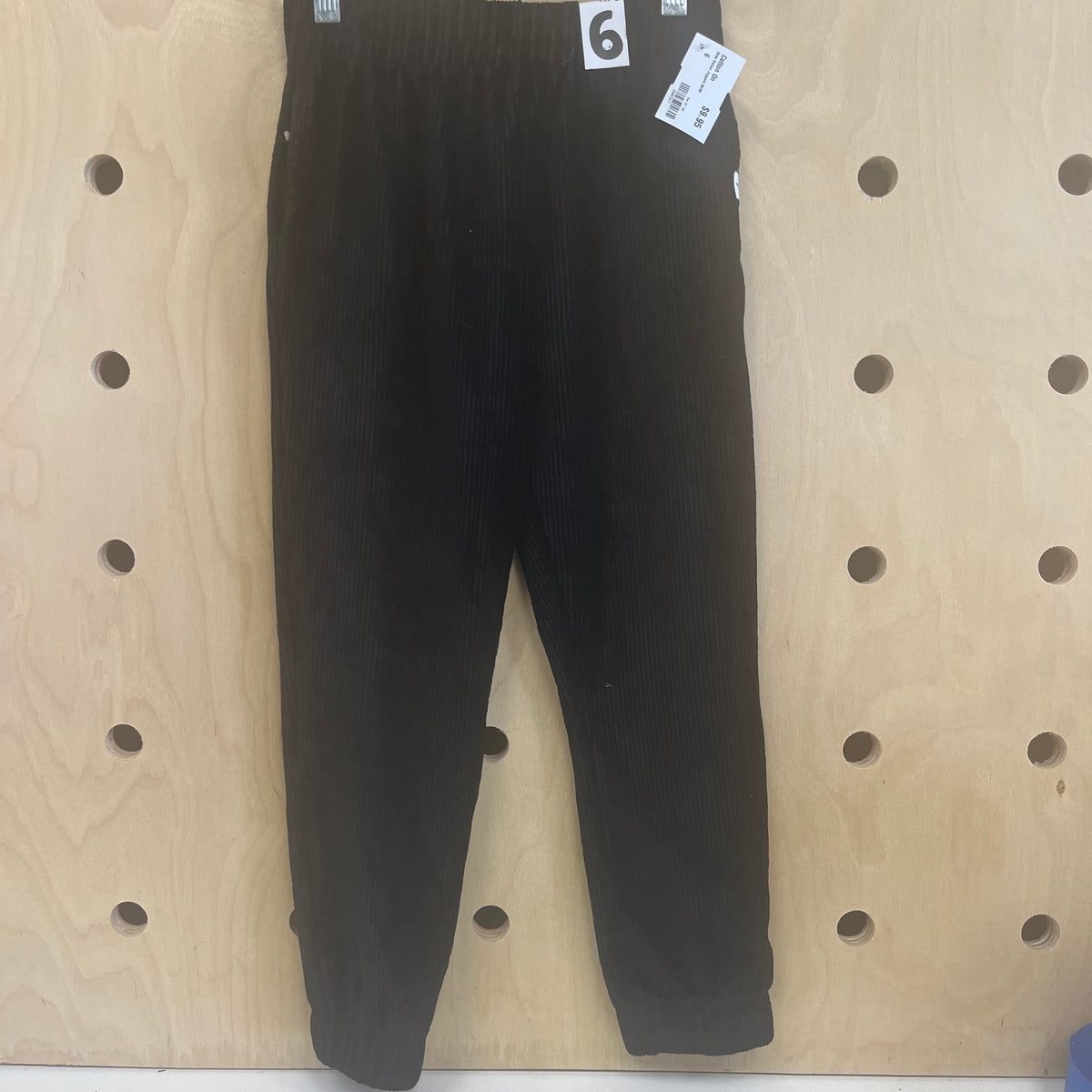 Black Velour Joggers NEW!